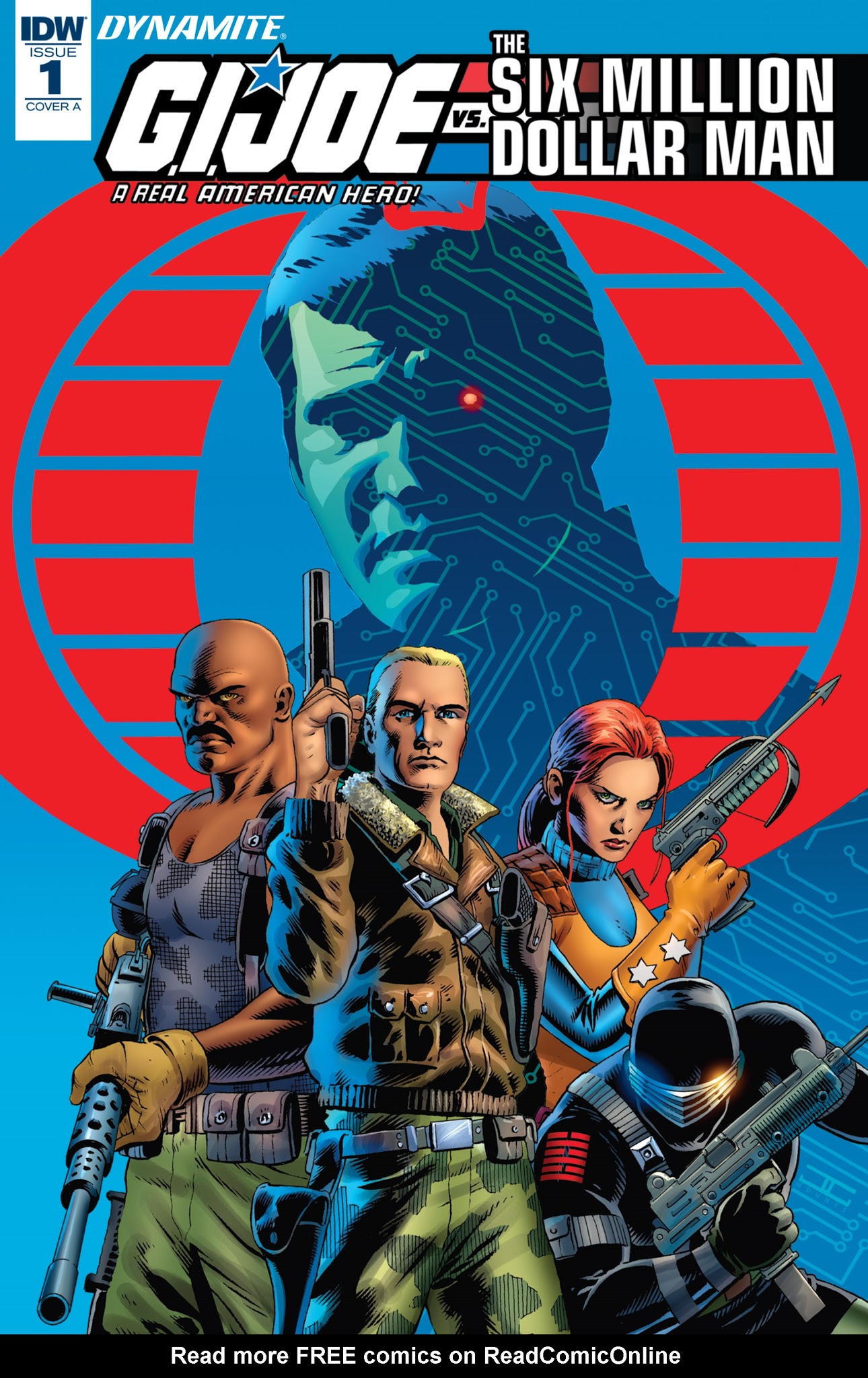 Read online G.I. Joe: A Real American Hero vs. the Six Million Dollar Man comic -  Issue #1 - 1