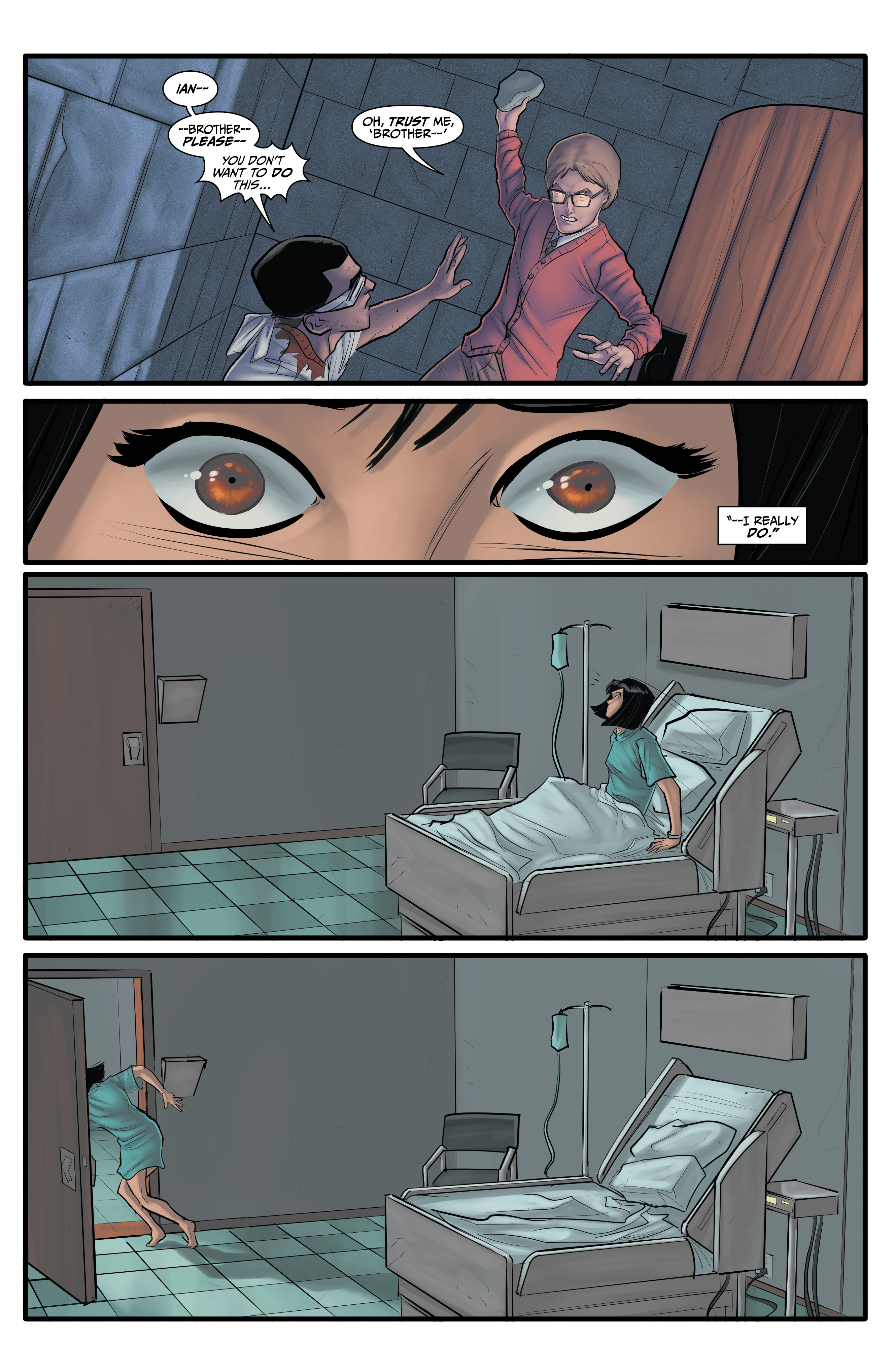 Read online Morning Glories comic -  Issue #50 - 21