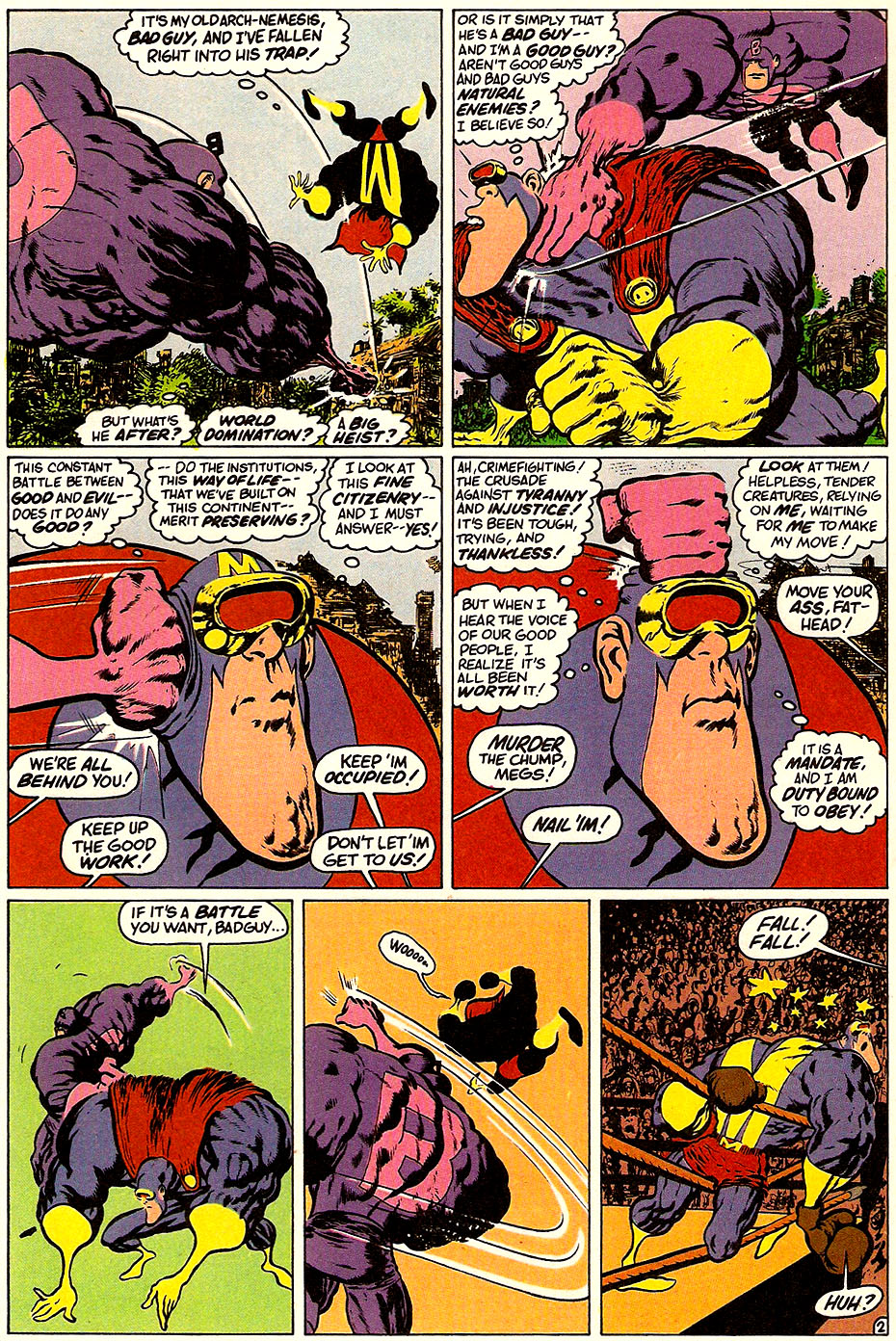 Read online Megaton Man comic -  Issue #3 - 4