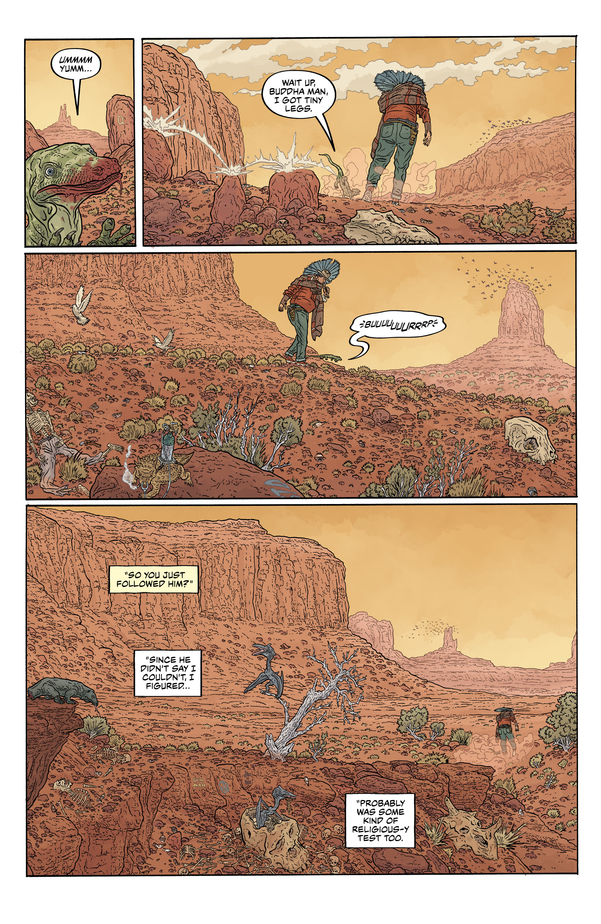 Read online Shaolin Cowboy: Cruel to Be Kin comic -  Issue #1 - 15