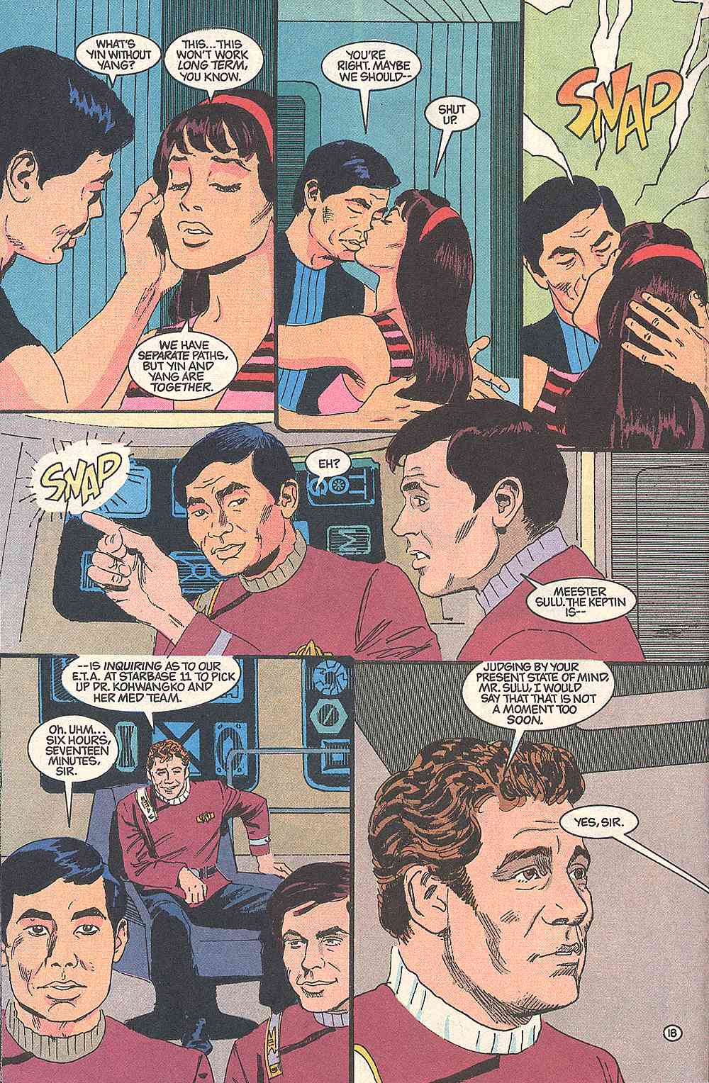 Read online Star Trek (1989) comic -  Issue # _Annual 1 - 21