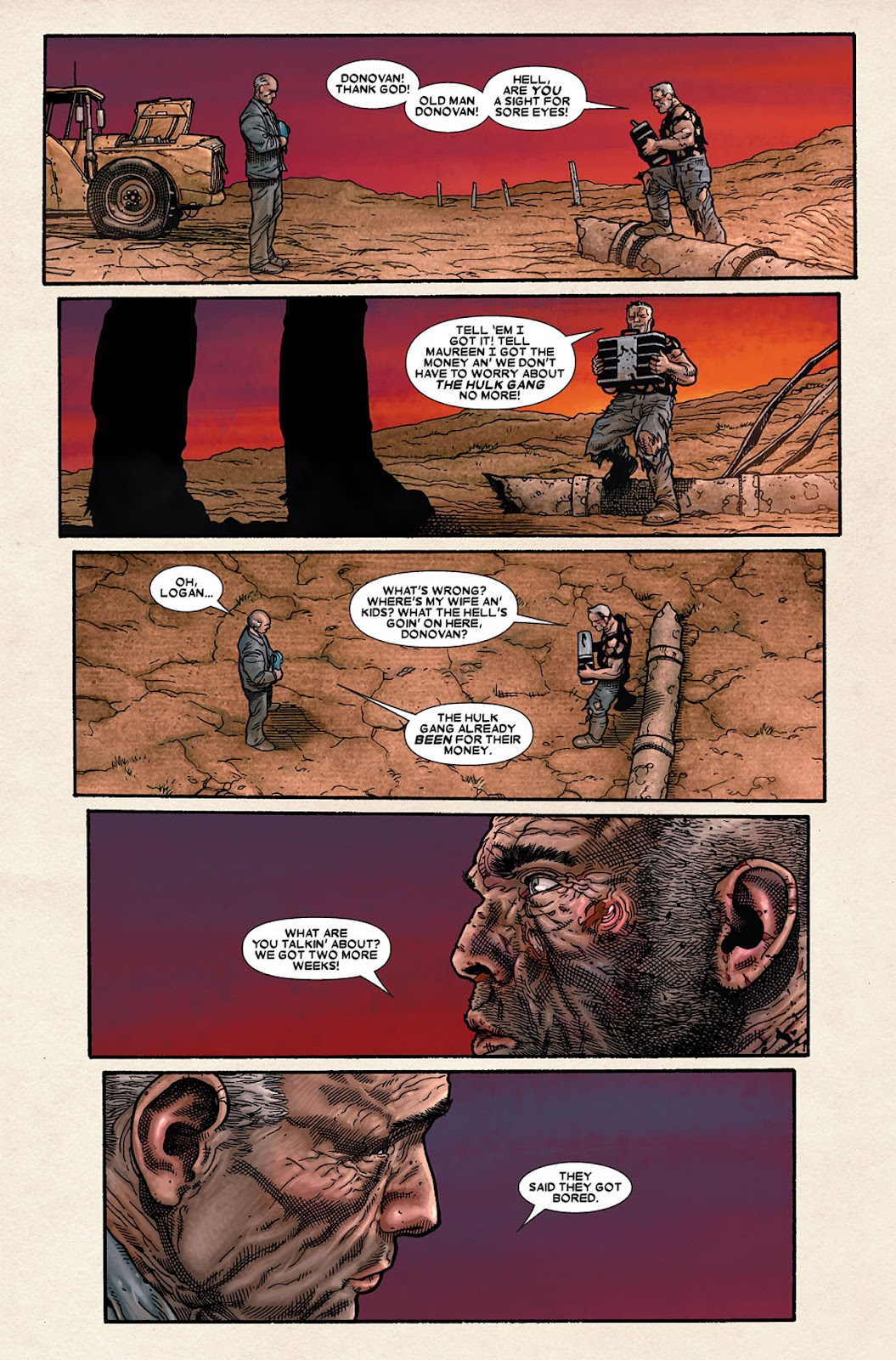 Wolverine: Old Man Logan issue Full - Page 160