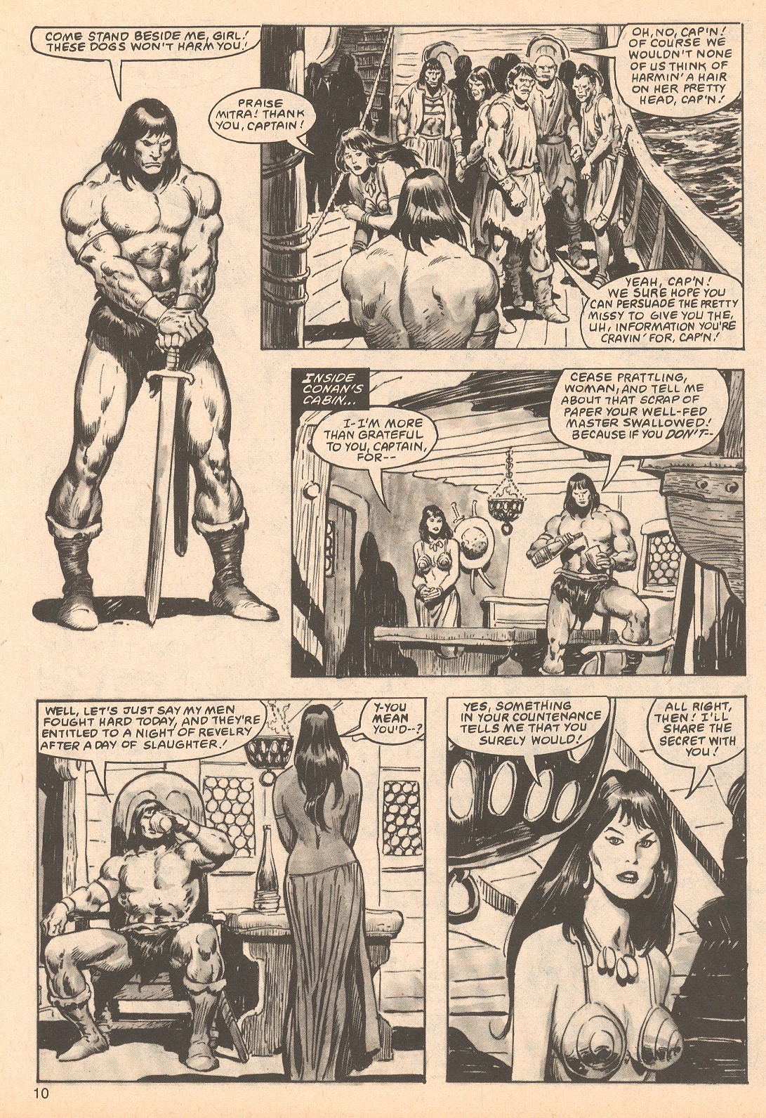 Read online The Savage Sword Of Conan comic -  Issue #62 - 10