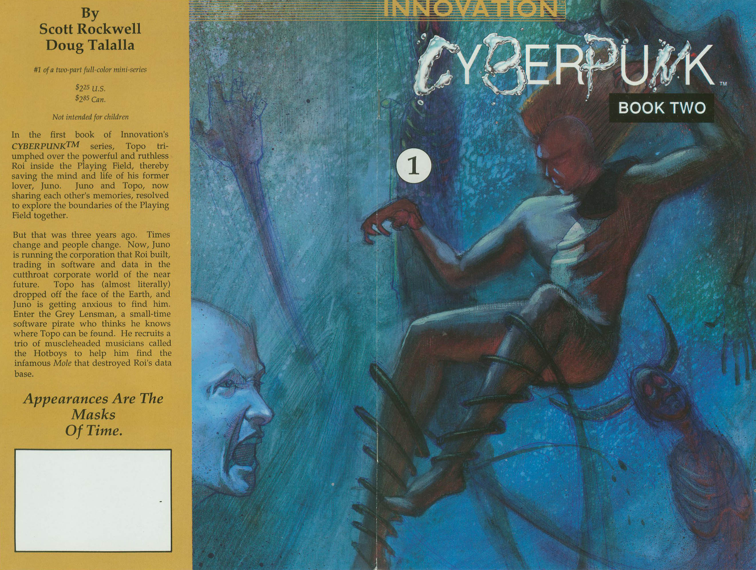 Read online Cyberpunk Book Two comic -  Issue #1 - 1