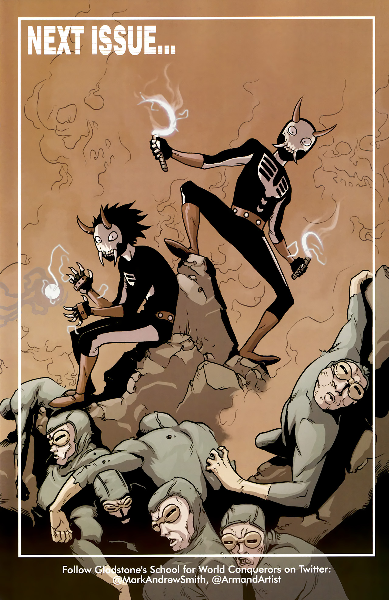 Read online Gladstone's School for World Conquerors (2011) comic -  Issue #4 - 25