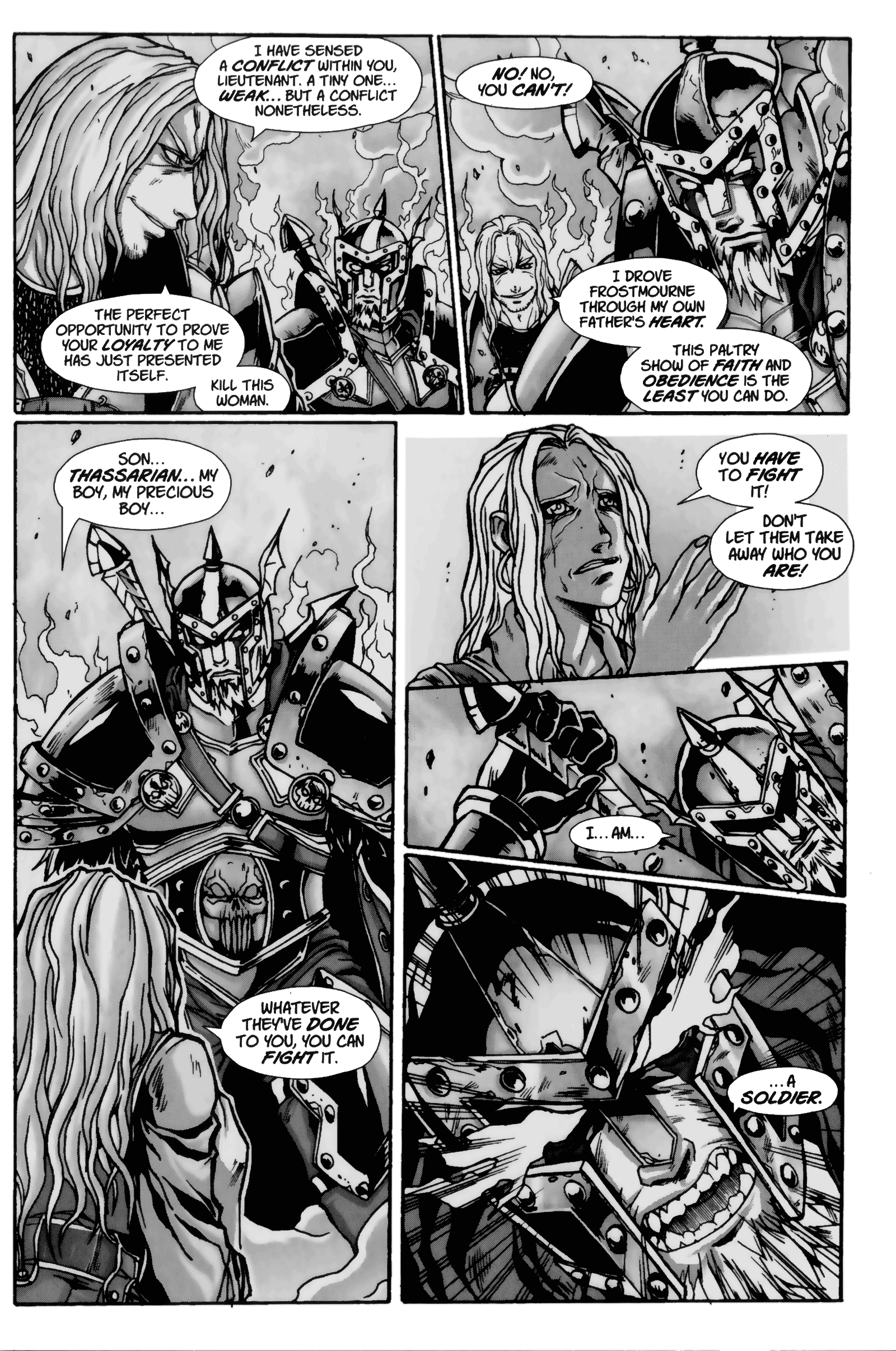 Read online World of Warcraft: Death Knight comic -  Issue # TPB (Part 1) - 69