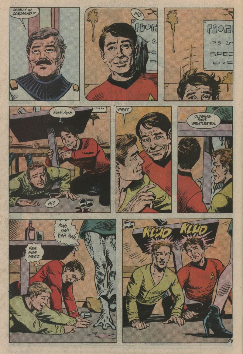 Read online Star Trek (1984) comic -  Issue #53 - 18
