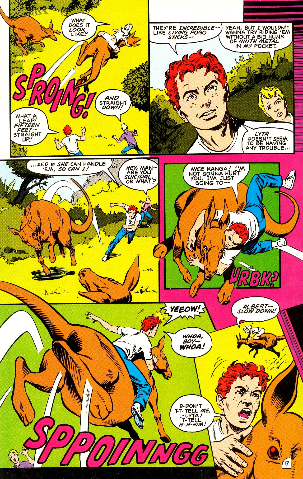 Read online Infinity Inc. (1984) comic -  Issue #48 - 19