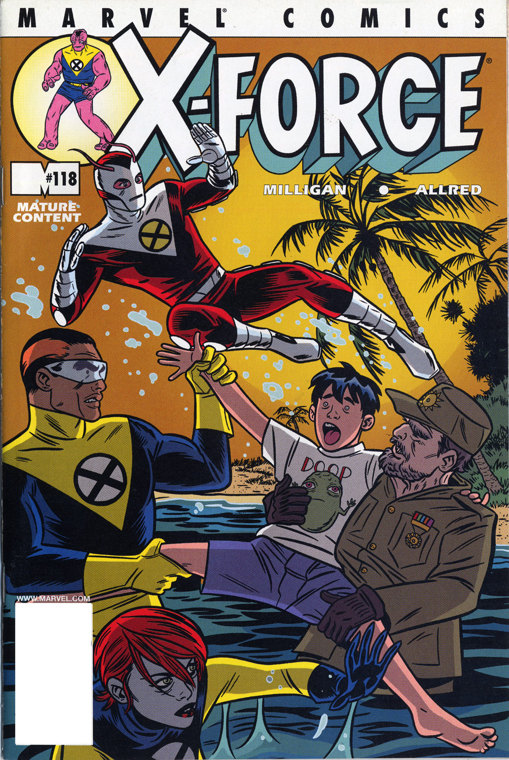 Read online X-Force (1991) comic -  Issue #118 - 1