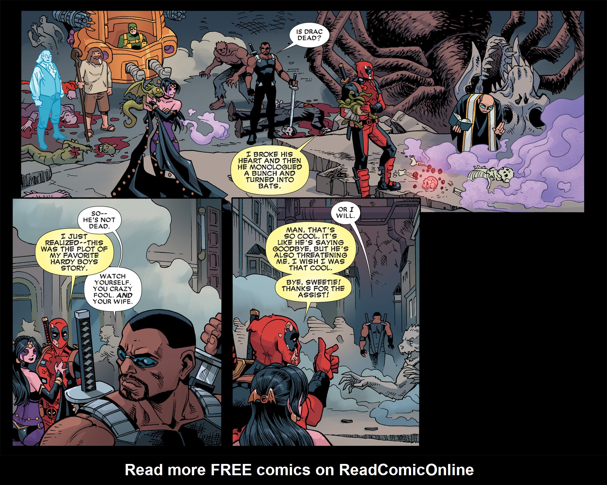Read online Deadpool: Dracula's Gauntlet comic -  Issue # Part 9 - 60