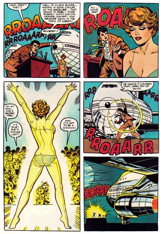 Read online Marvel Graphic Novel comic -  Issue #12 - Dazzler - The Movie - 49
