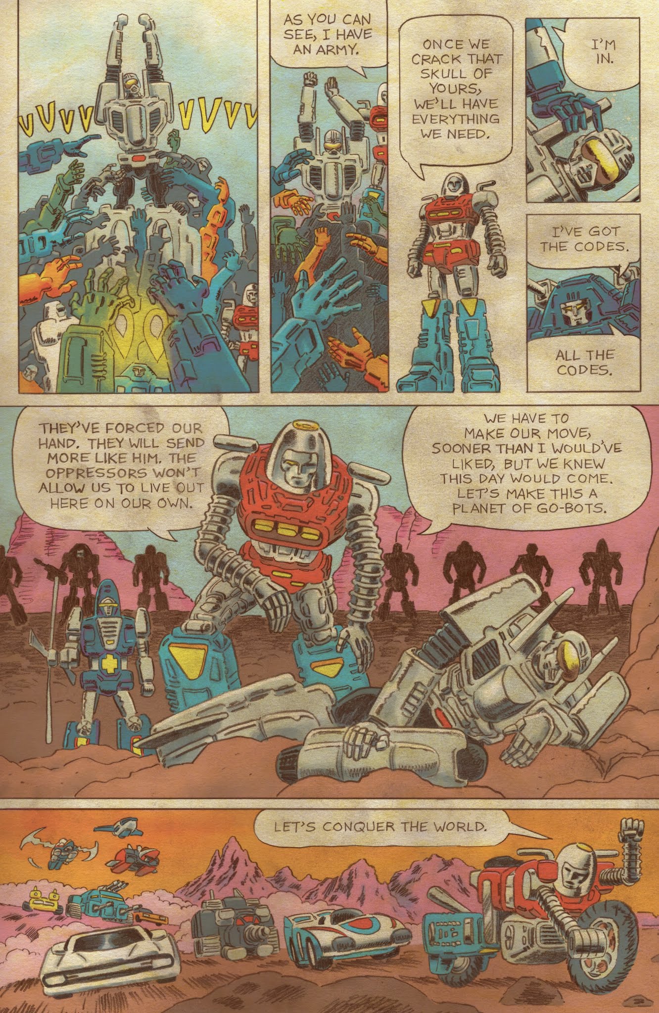 Read online Go-Bots comic -  Issue #1 - 20
