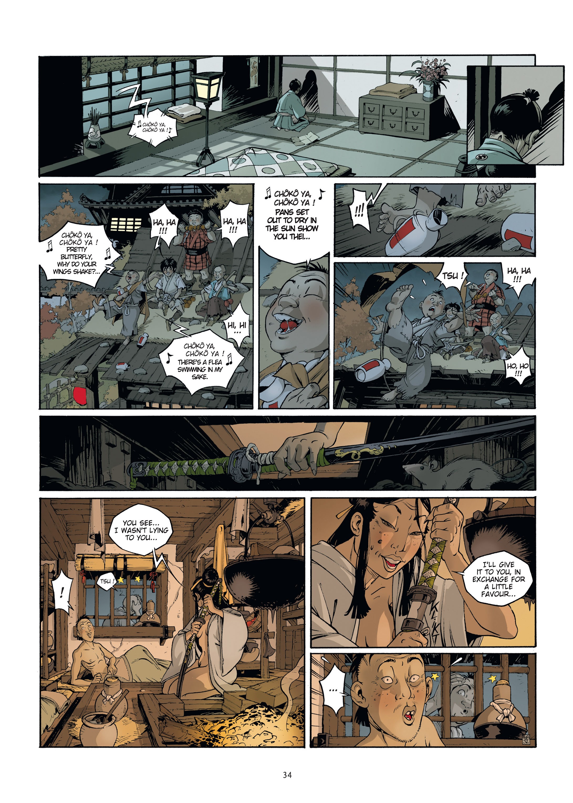 Read online Okko: The Cycle Of Emptiness comic -  Issue #1 - 34