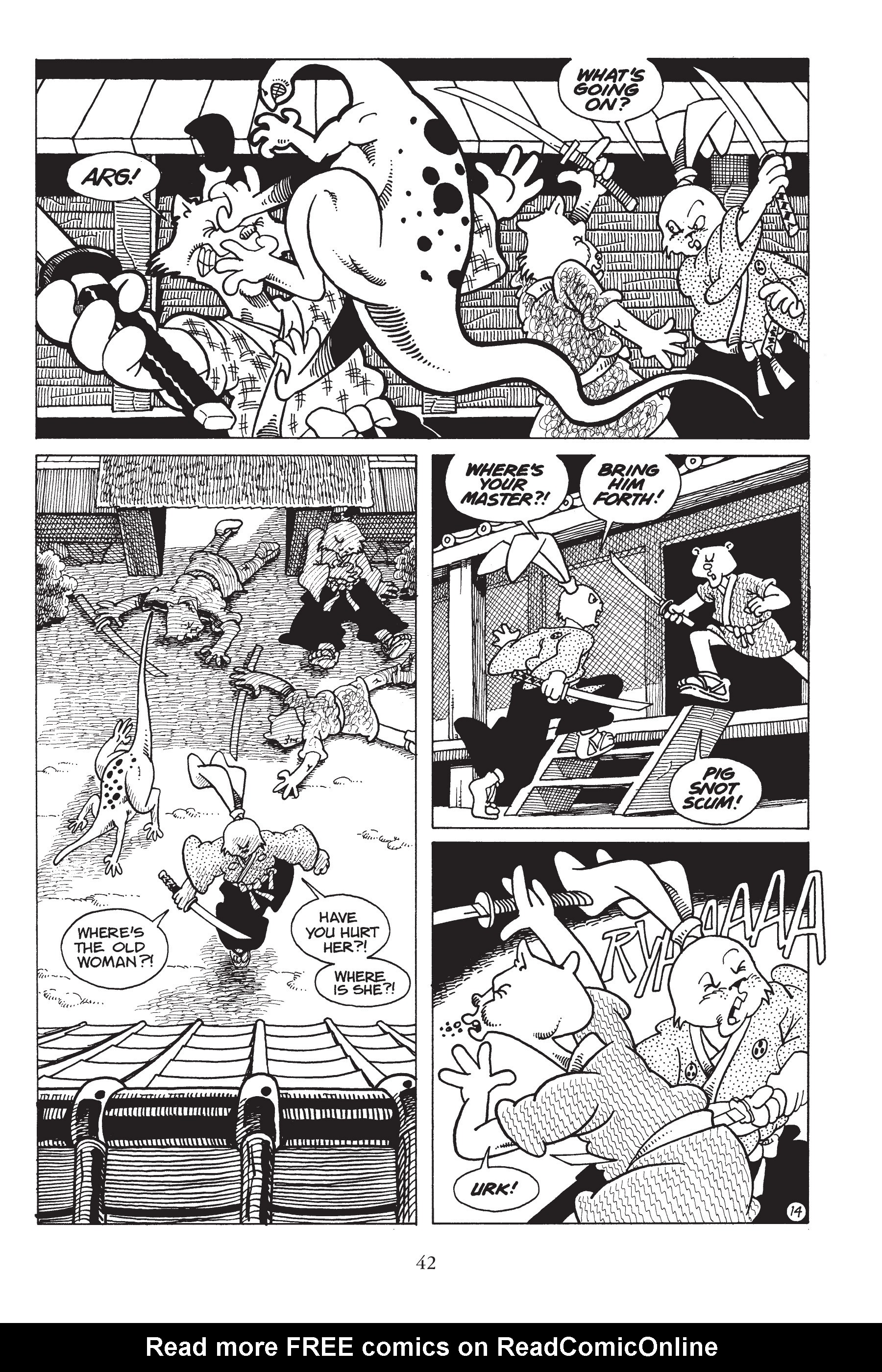 Read online Usagi Yojimbo (1987) comic -  Issue # _TPB 3 - 43