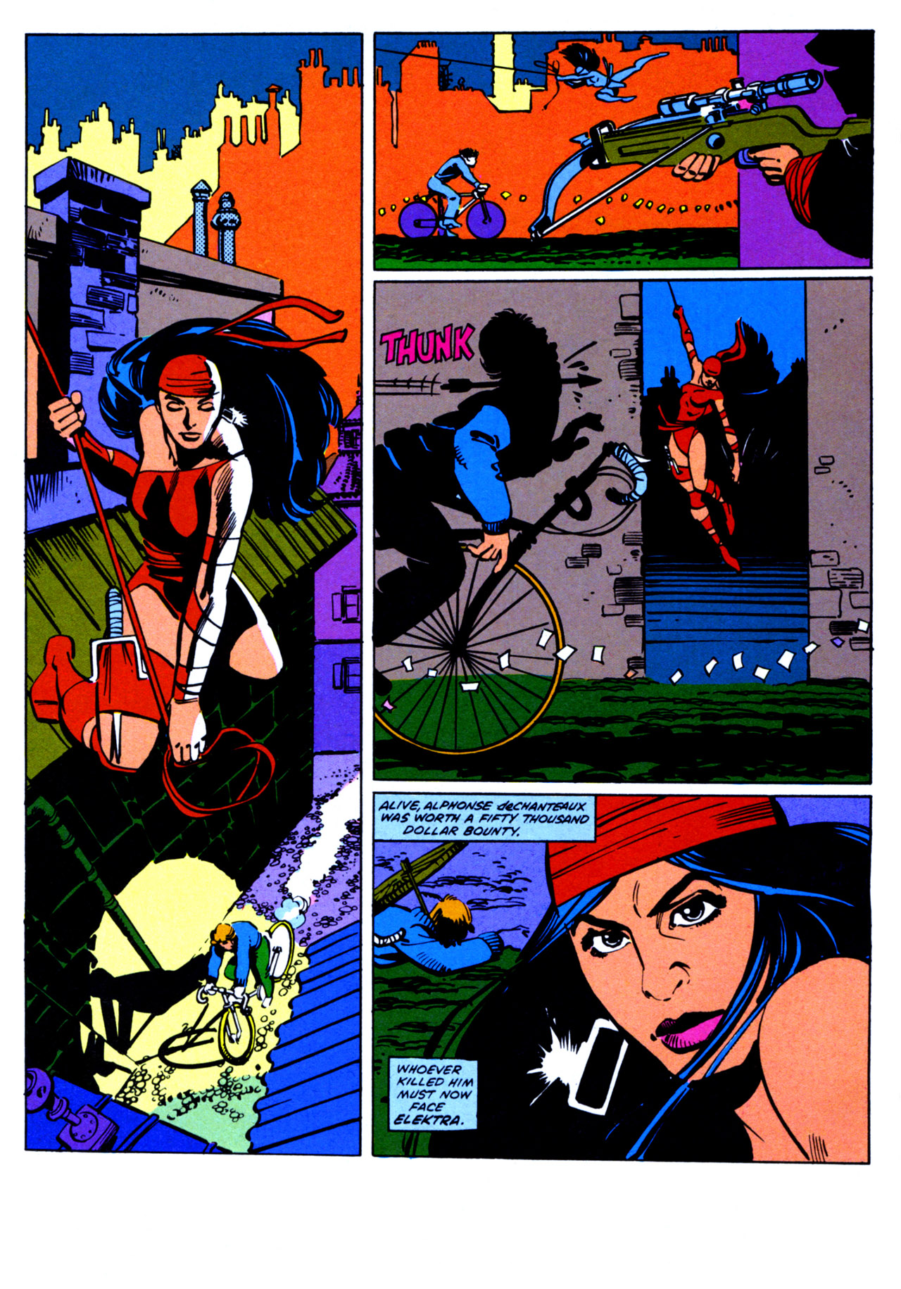 Read online The Elektra Saga comic -  Issue #2 - 5