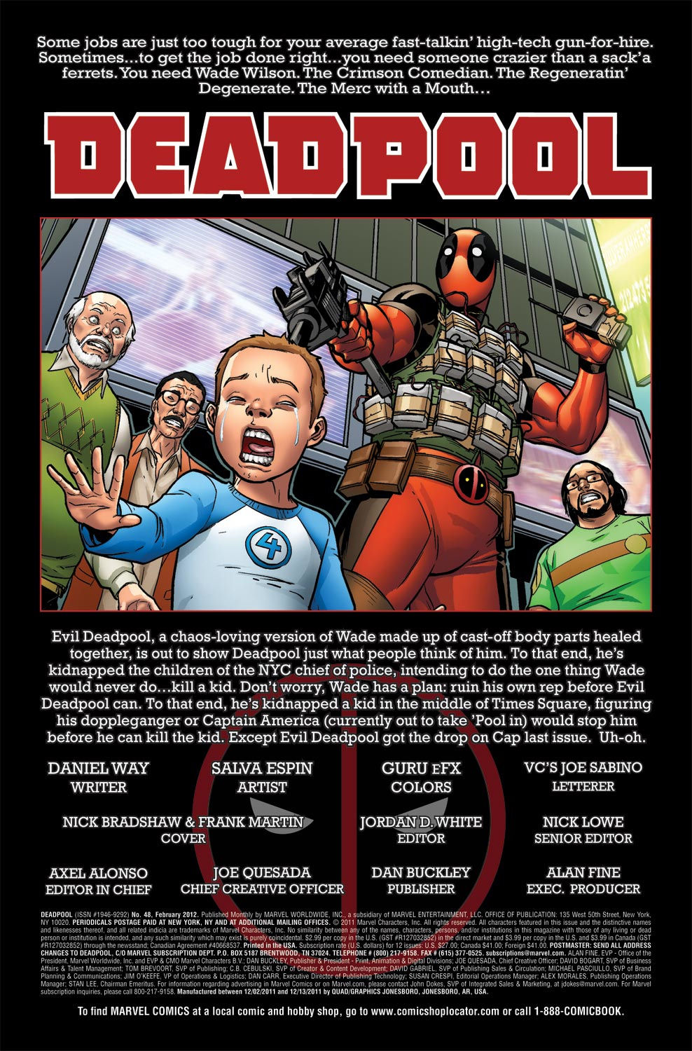 Read online Deadpool (2008) comic -  Issue #48 - 2