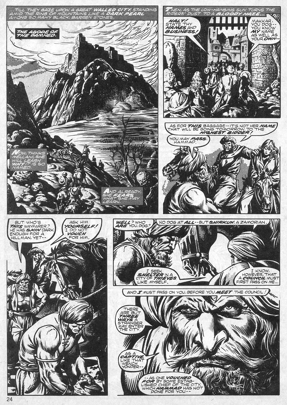 Read online The Savage Sword Of Conan comic -  Issue #11 - 23