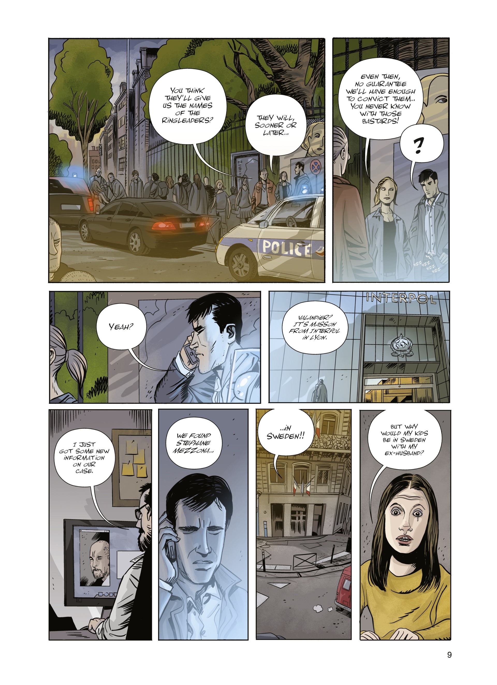 Read online Interpol comic -  Issue #2 - 9