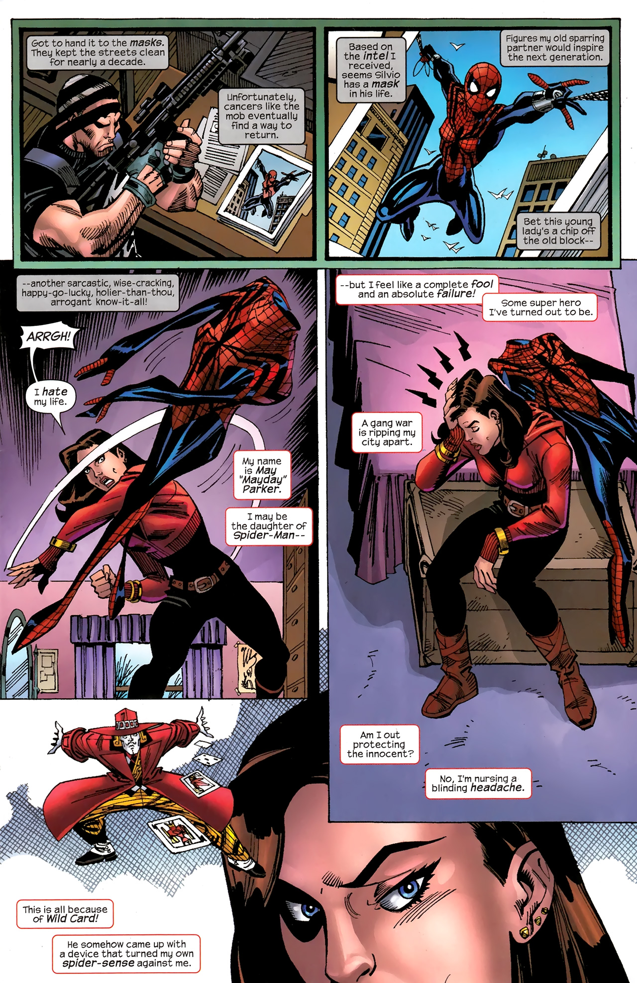 Read online Spectacular Spider-Girl comic -  Issue #1 - 4