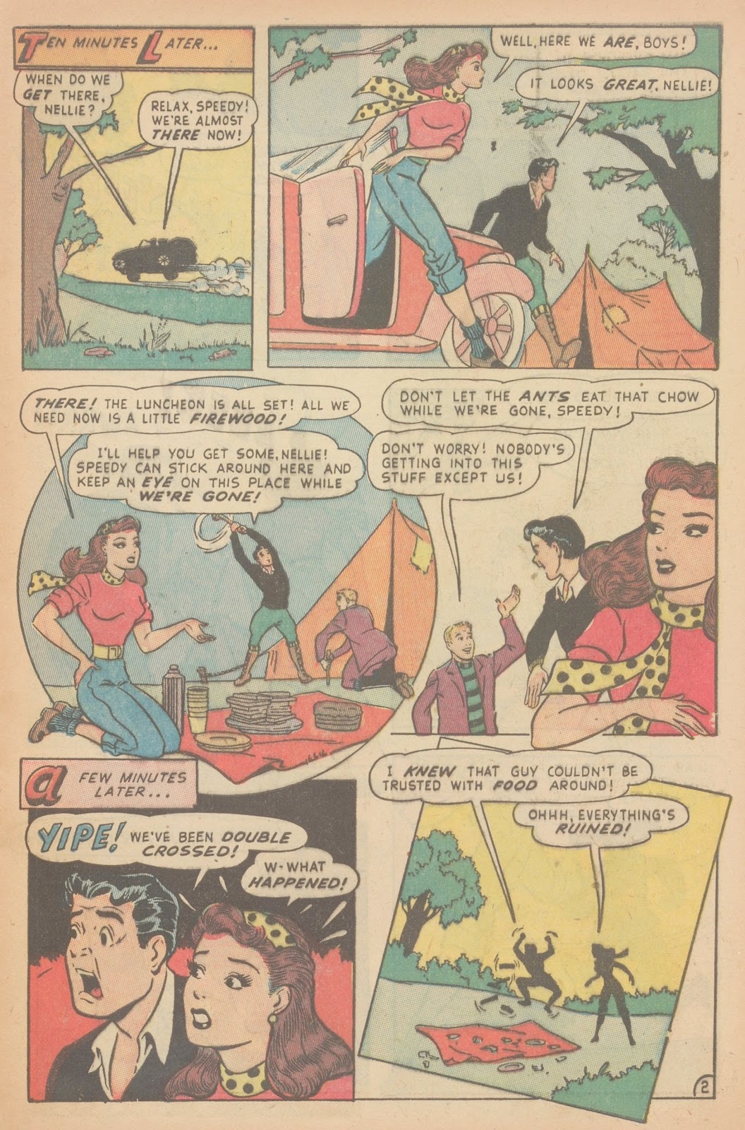 Read online Nellie The Nurse (1945) comic -  Issue #11 - 13
