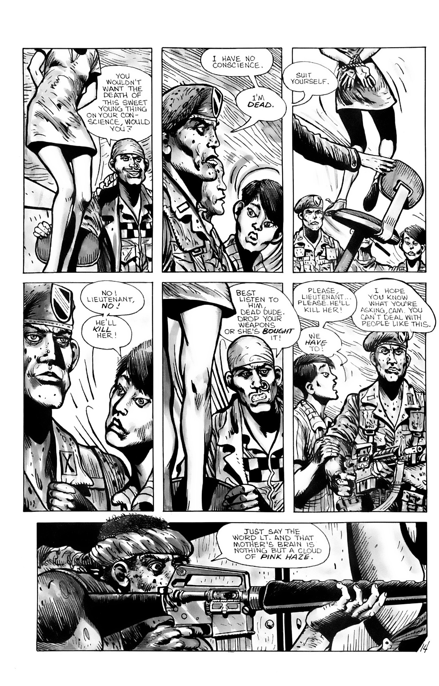 Read online Fire Team comic -  Issue #3 - 18