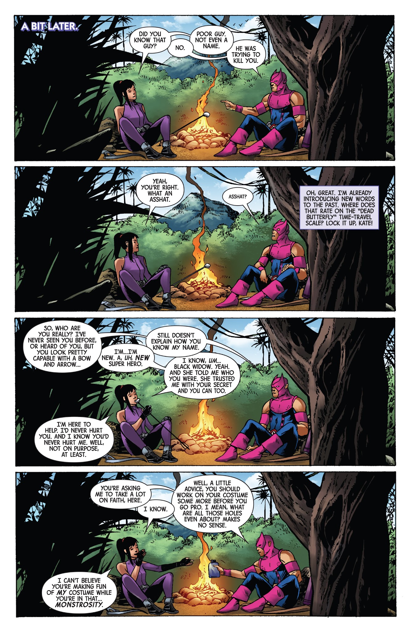 Read online Generations: Hawkeye & Hawkeye comic -  Issue # Full - 8