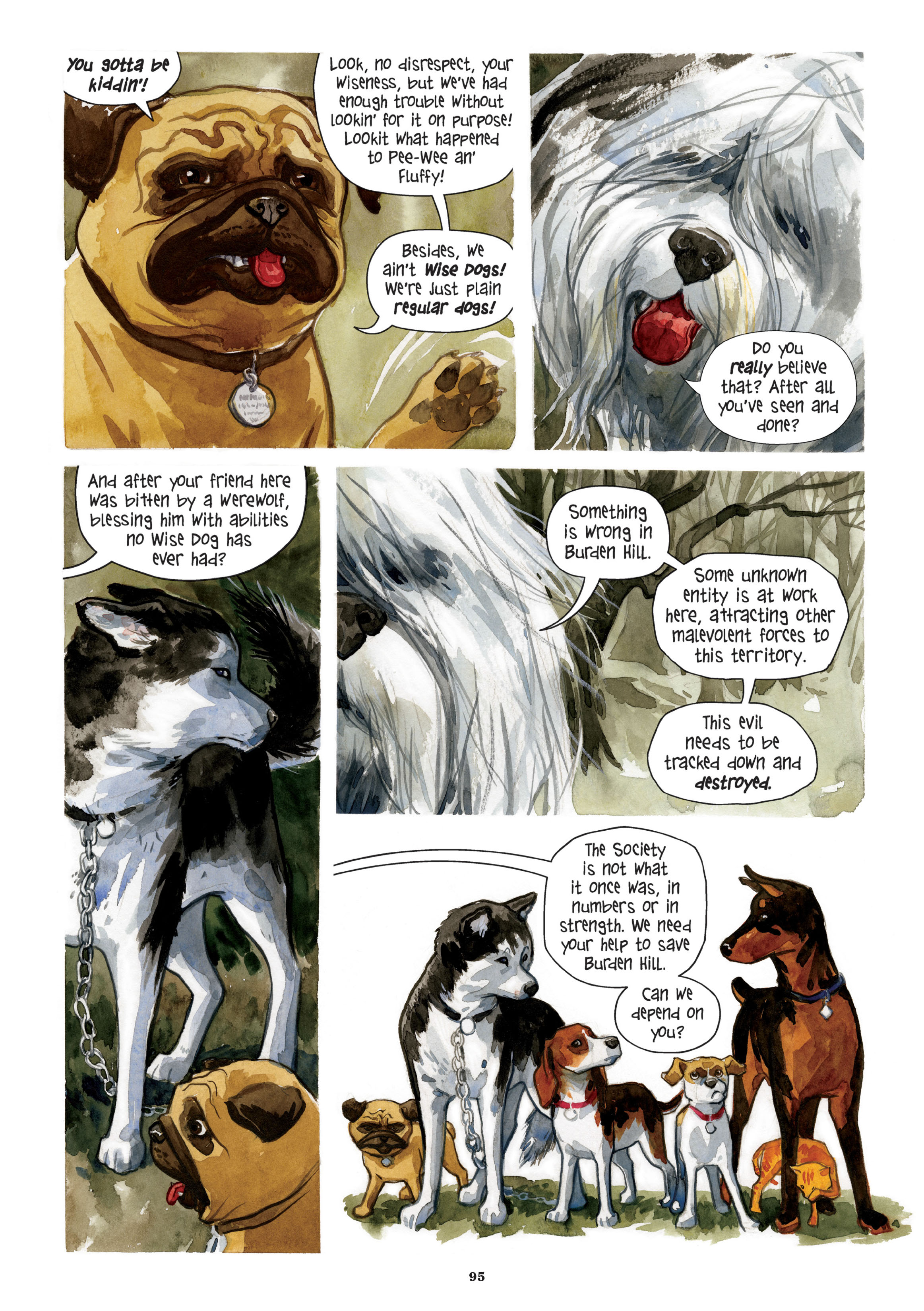 Read online Beasts of Burden: Animal Rites comic -  Issue # TPB - 91
