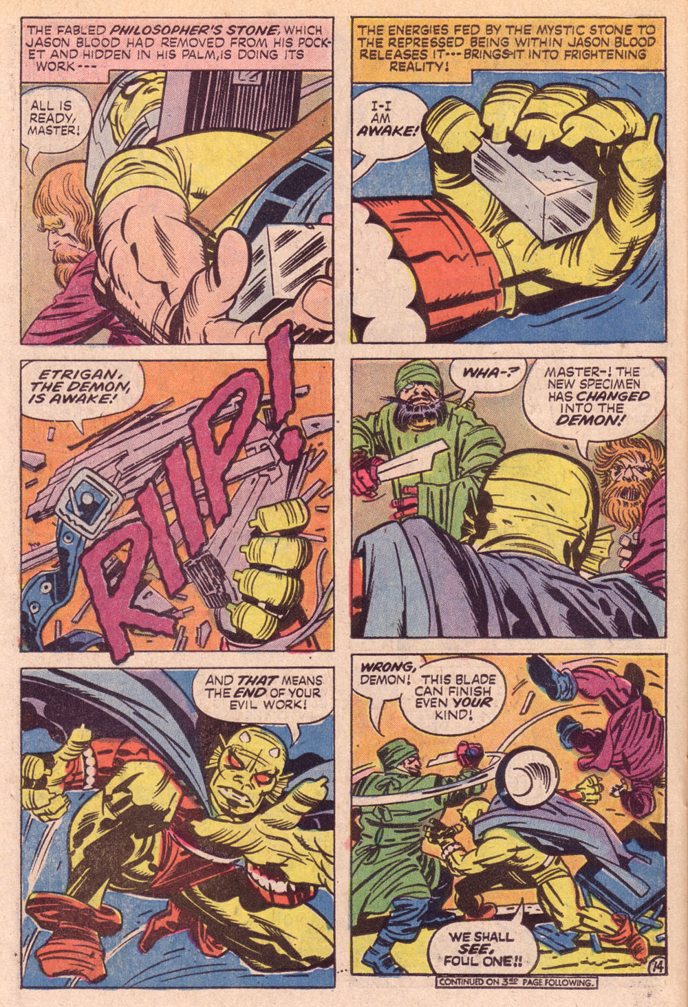 Read online The Demon (1972) comic -  Issue #12 - 15