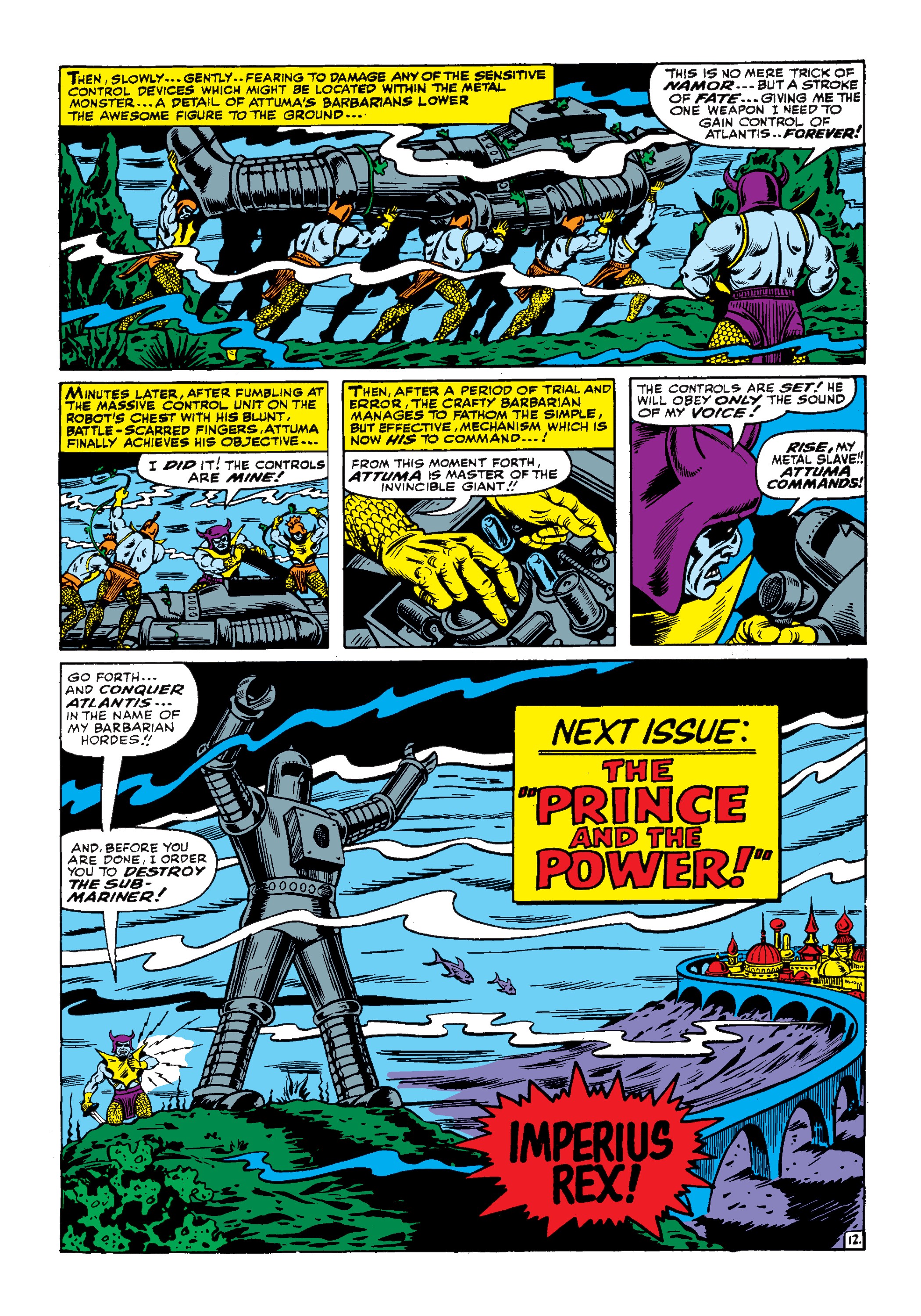 Read online Marvel Masterworks: The Sub-Mariner comic -  Issue # TPB 2 (Part 1) - 21