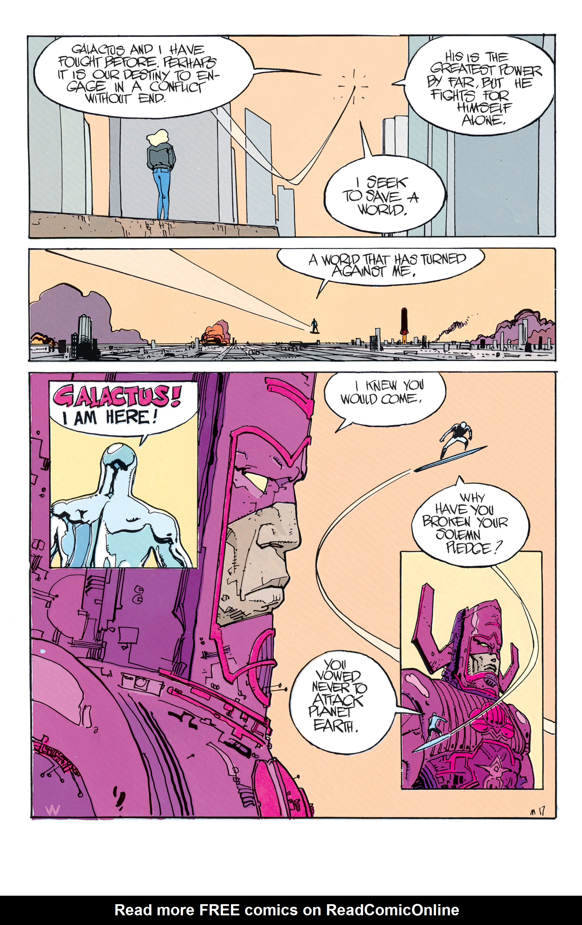 Read online Silver Surfer: Parable comic -  Issue # TPB - 23