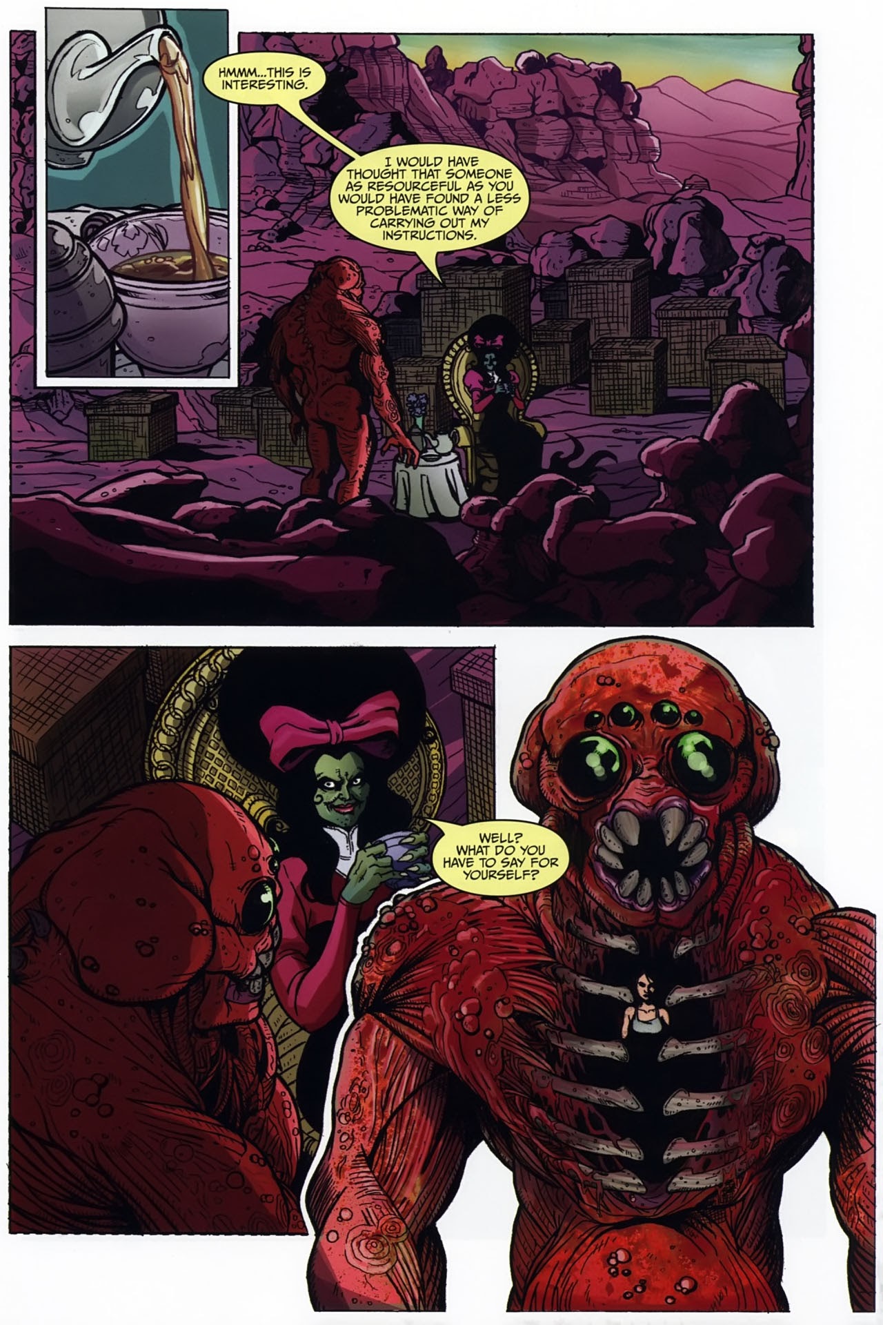 Read online Fall of Cthulhu: Godwar comic -  Issue #3 - 4