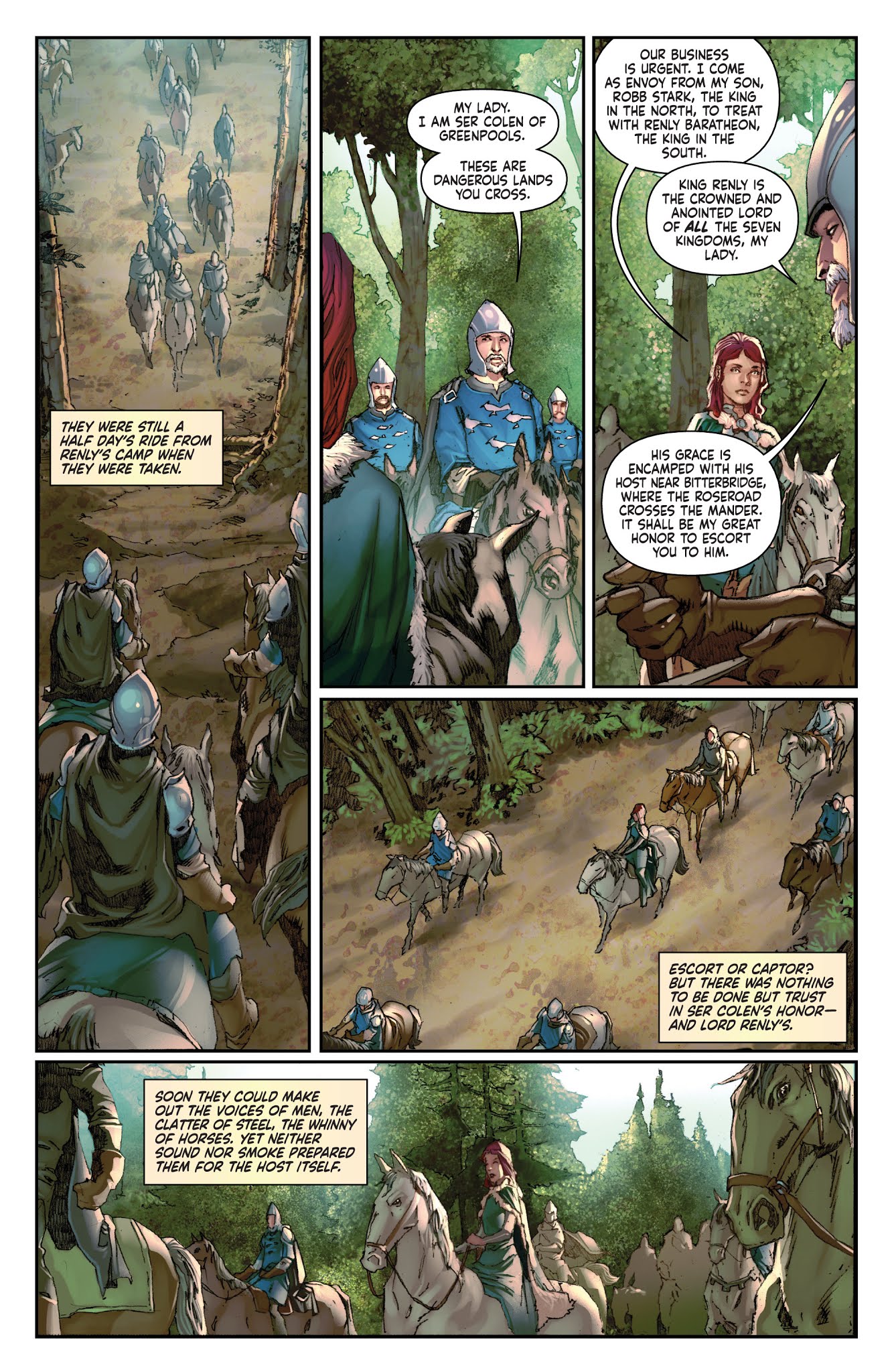 Read online A Clash of Kings comic -  Issue #12 - 15