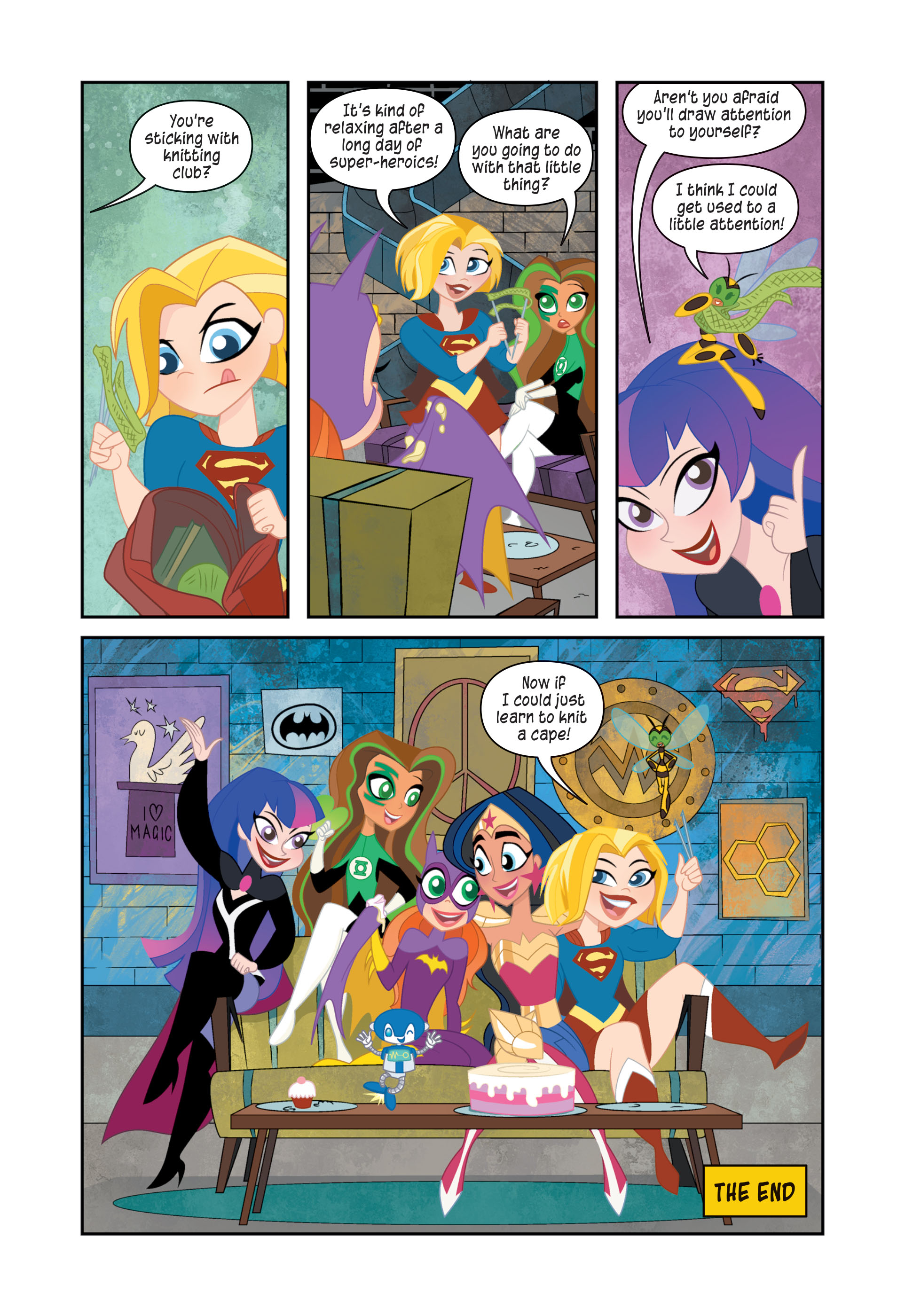 Read online DC Super Hero Girls: At Metropolis High comic -  Issue # TPB - 130