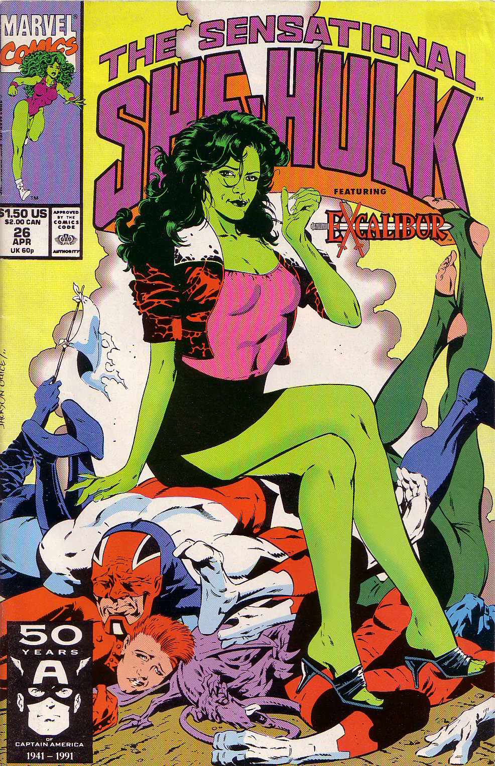 Read online The Sensational She-Hulk comic -  Issue #26 - 1
