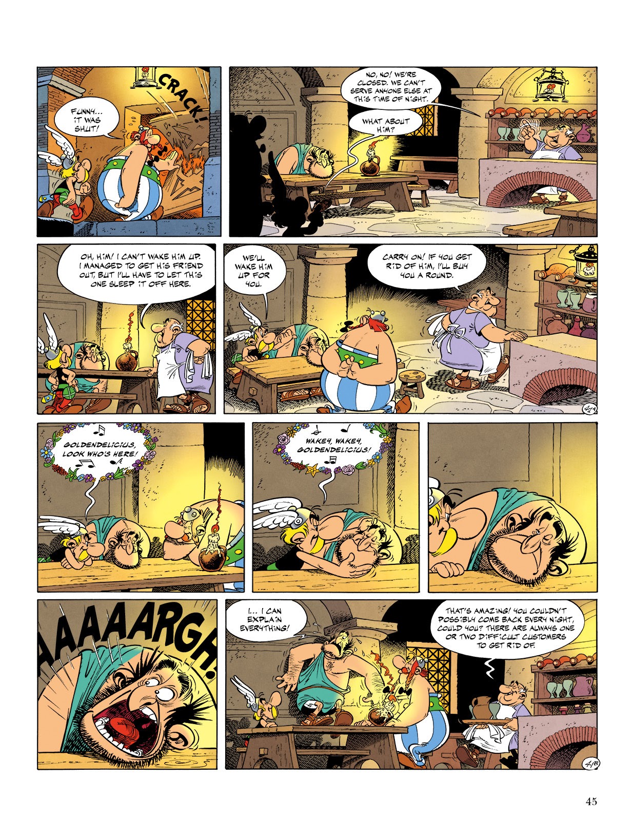 Read online Asterix comic -  Issue #18 - 46