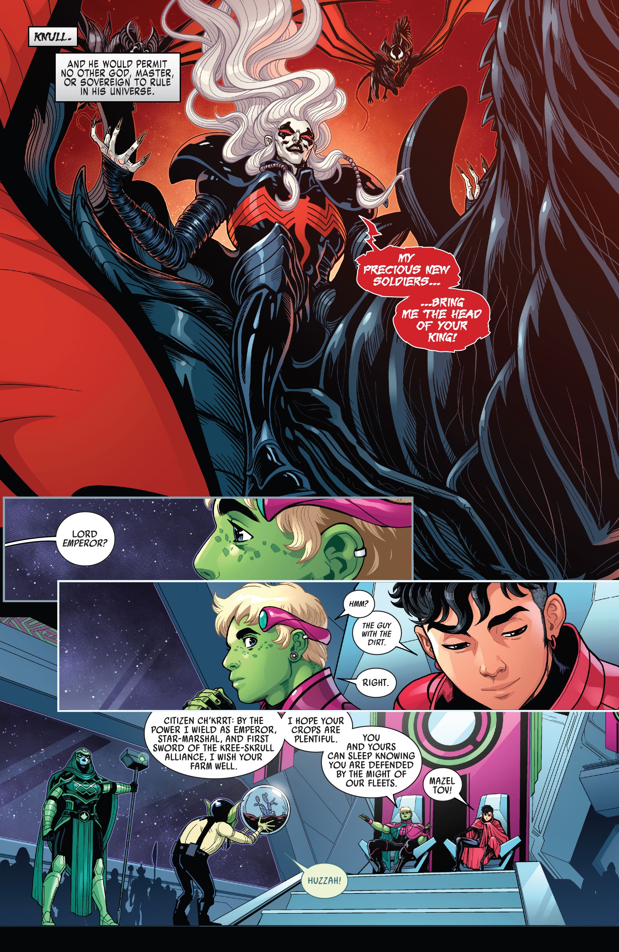 Read online King In Black One-Shots comic -  Issue # Wiccan and Hulking - 4