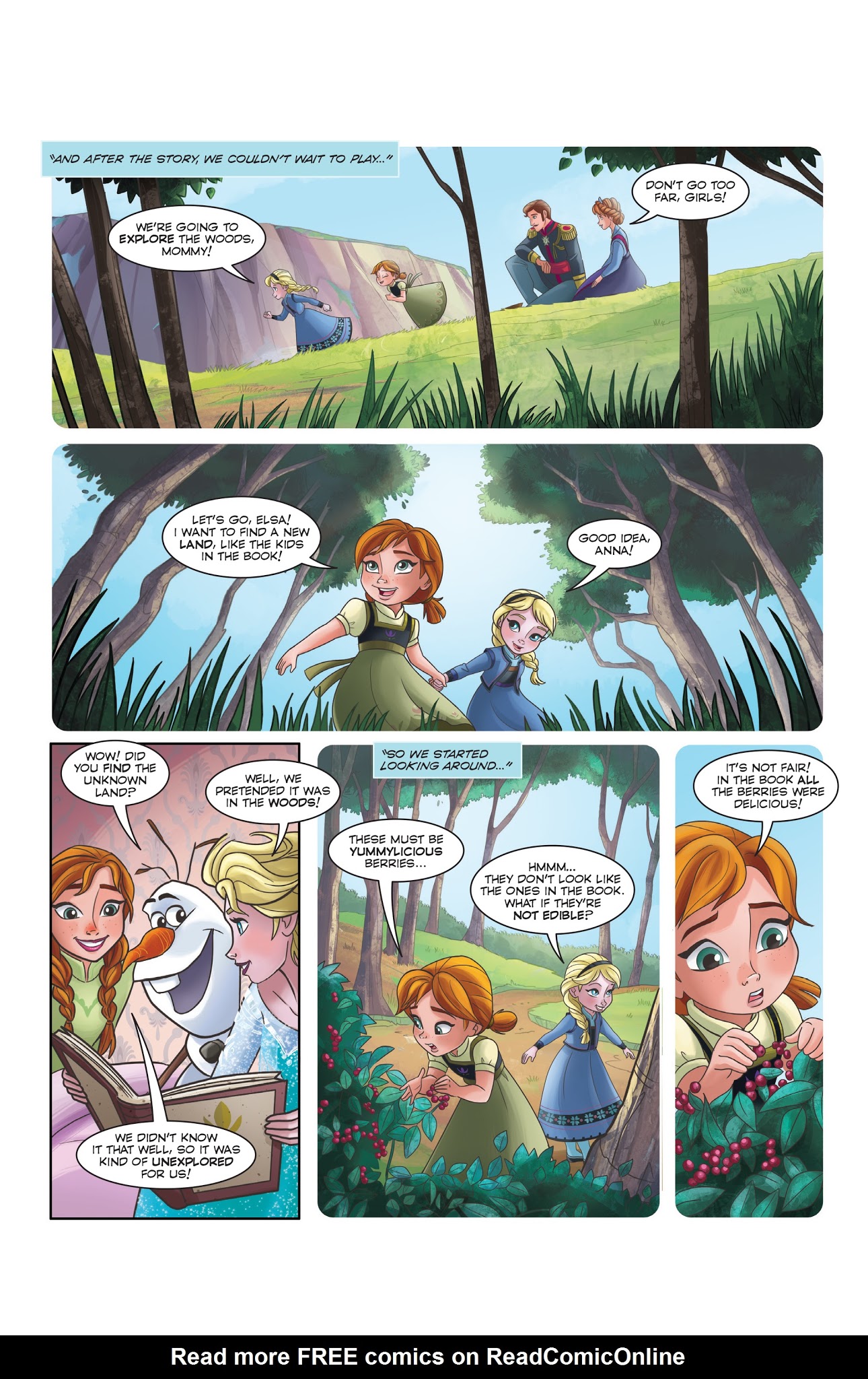 Read online Disney Frozen comic -  Issue #7 - 23