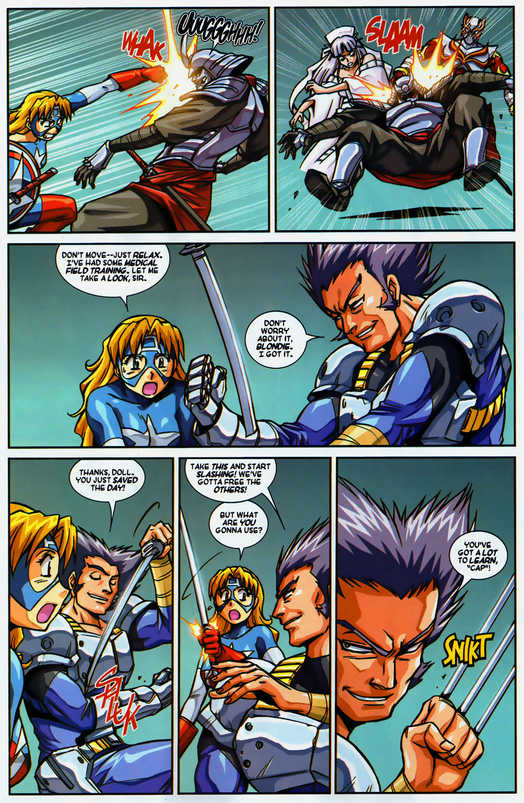 Read online New Mangaverse comic -  Issue #4 - 22