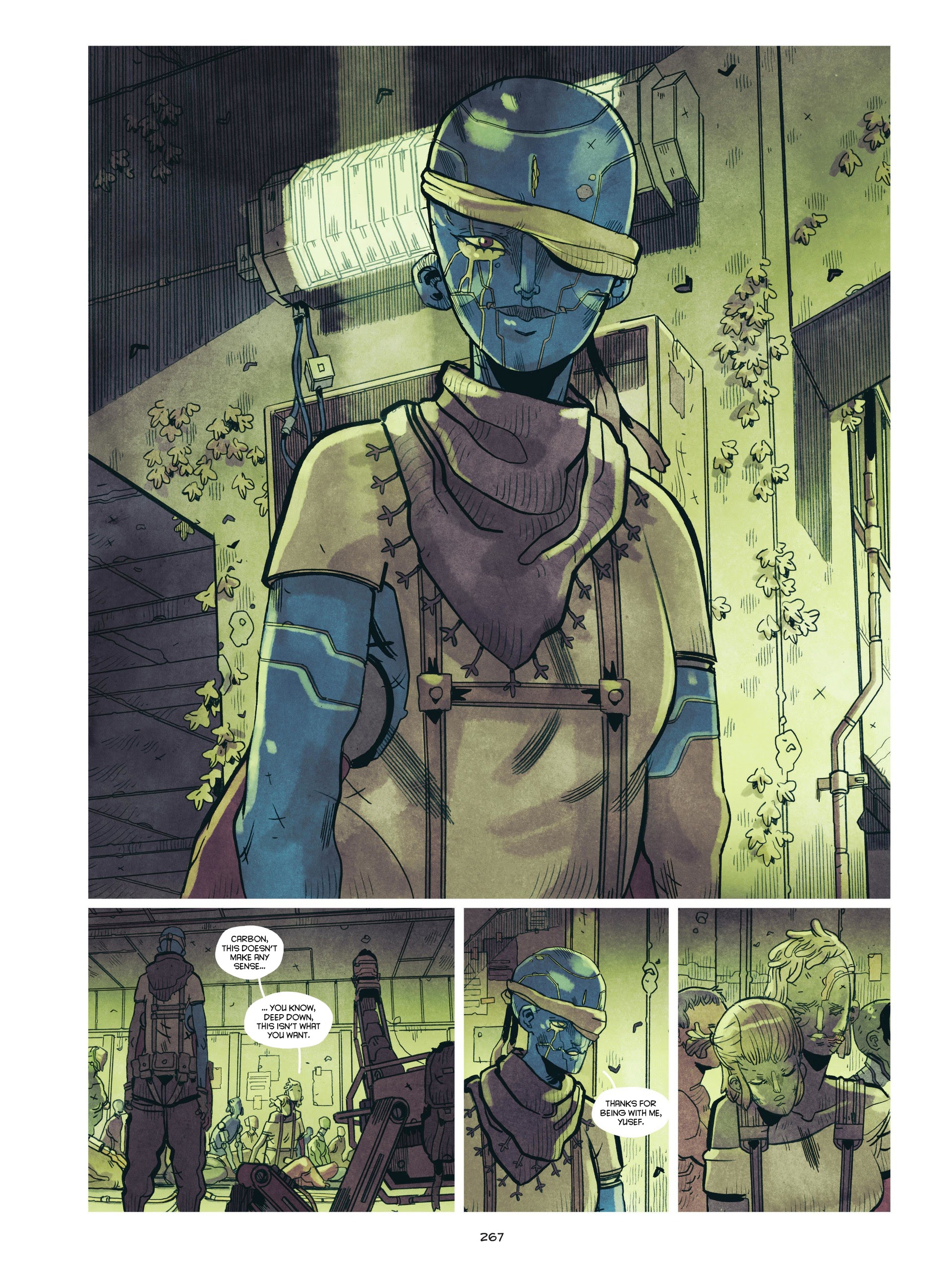 Read online Carbon & Silicon (2020) comic -  Issue # TPB (Part 3) - 67