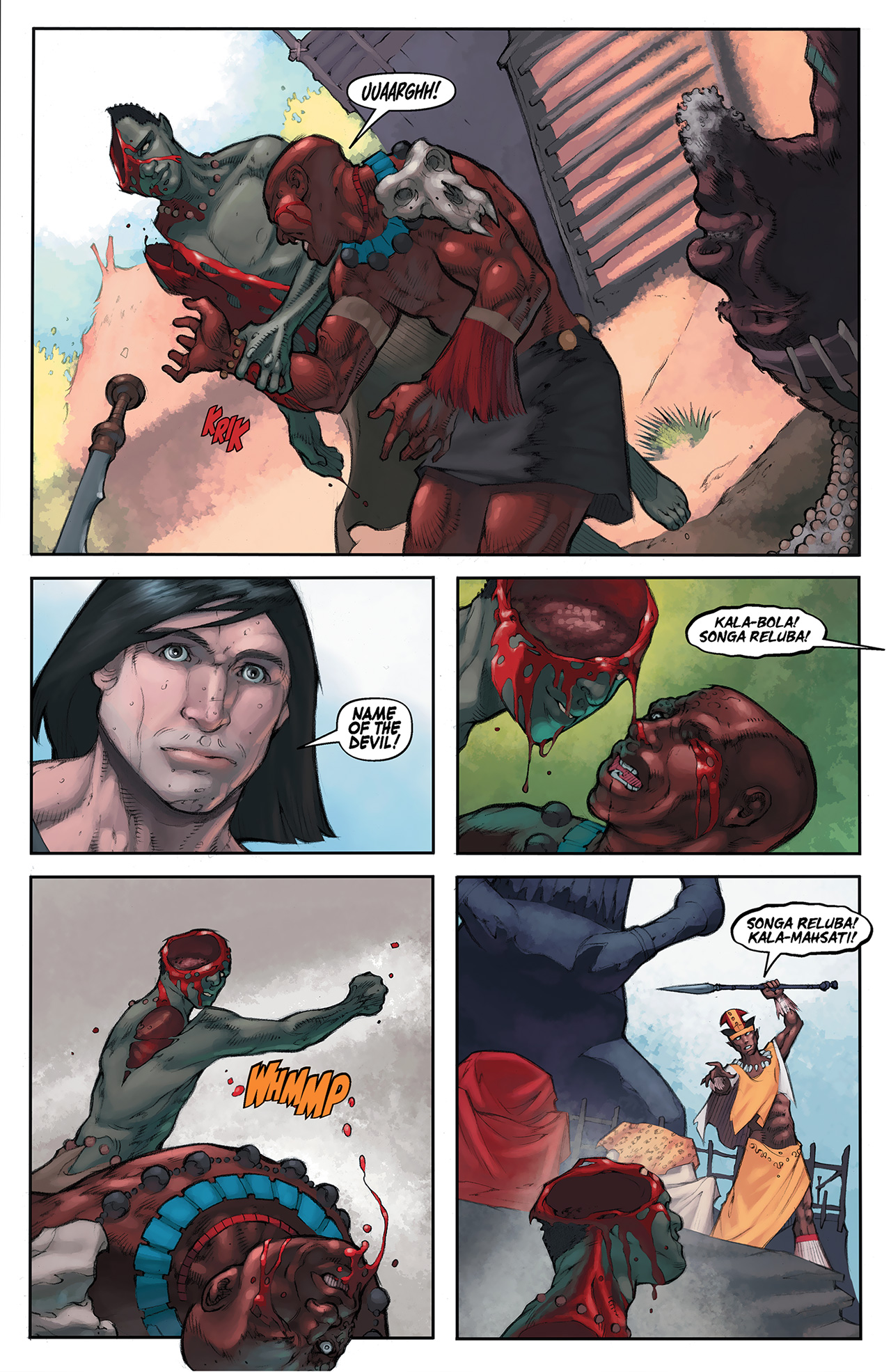 Read online Solomon Kane: Red Shadows comic -  Issue #4 - 6