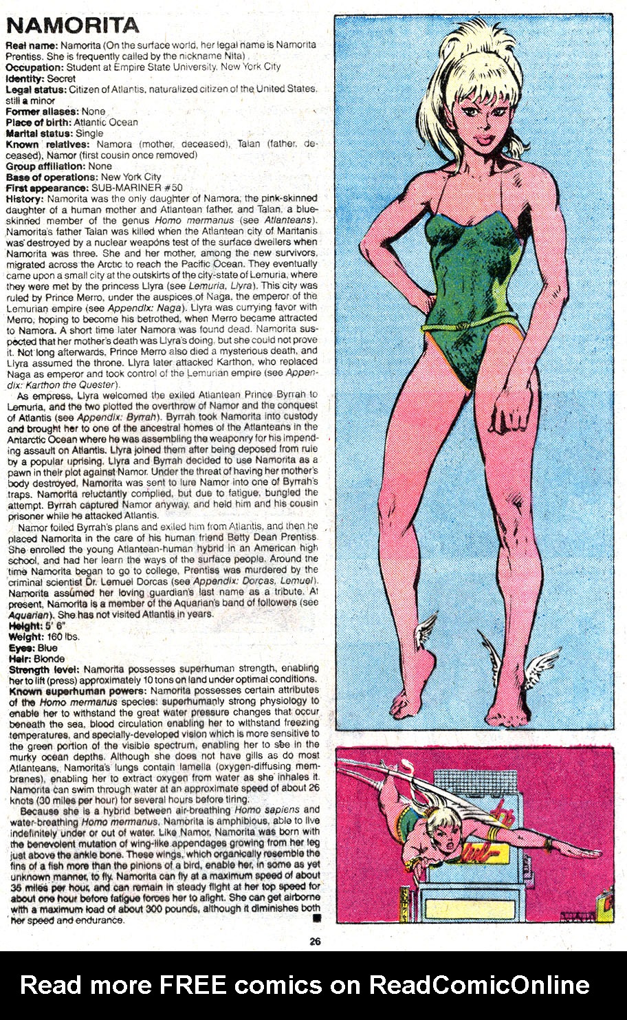 Read online The Official Handbook of the Marvel Universe Deluxe Edition comic -  Issue #9 - 28