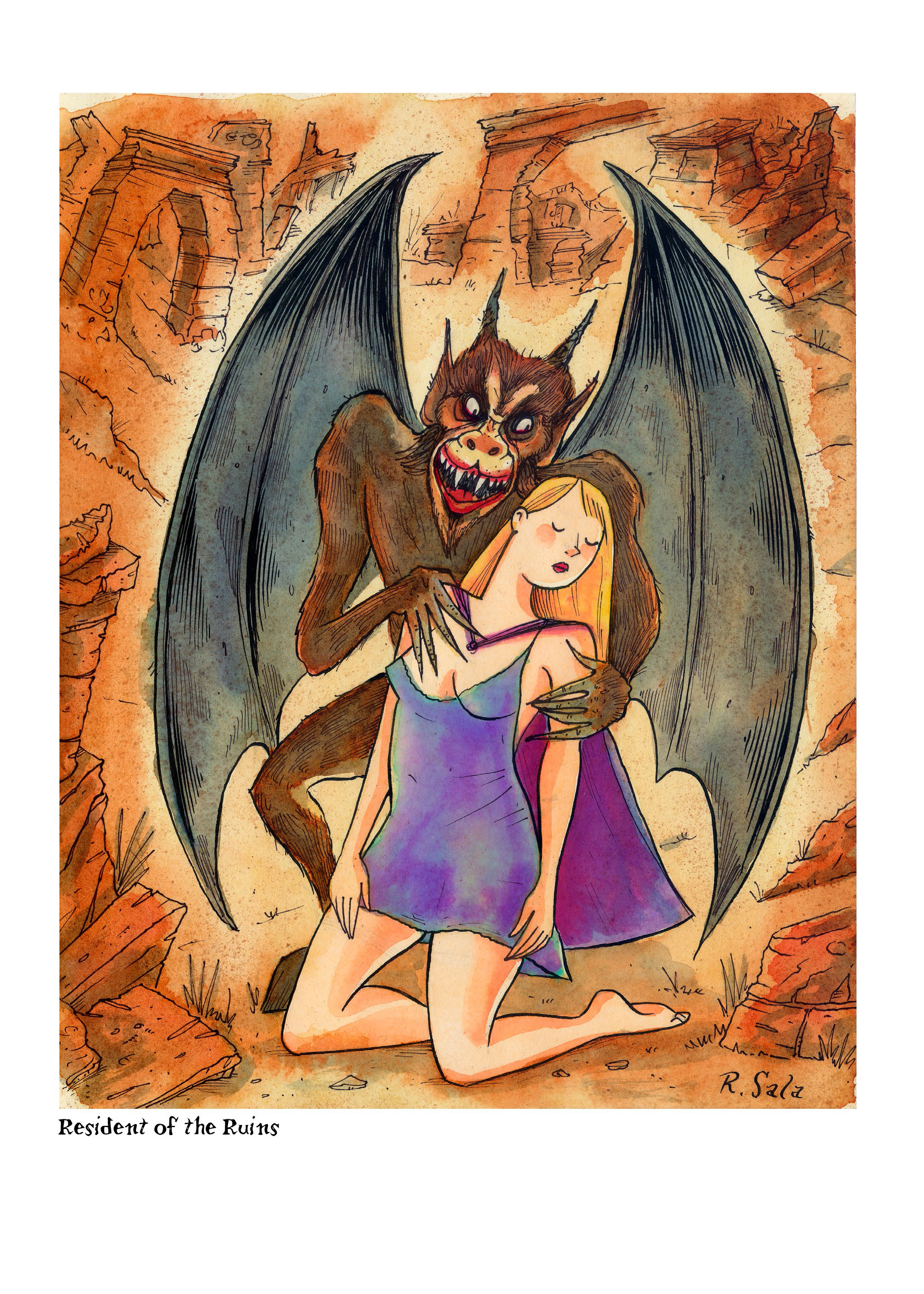 Read online Violenzia and Other Deadly Amusements comic -  Issue # TPB - 101