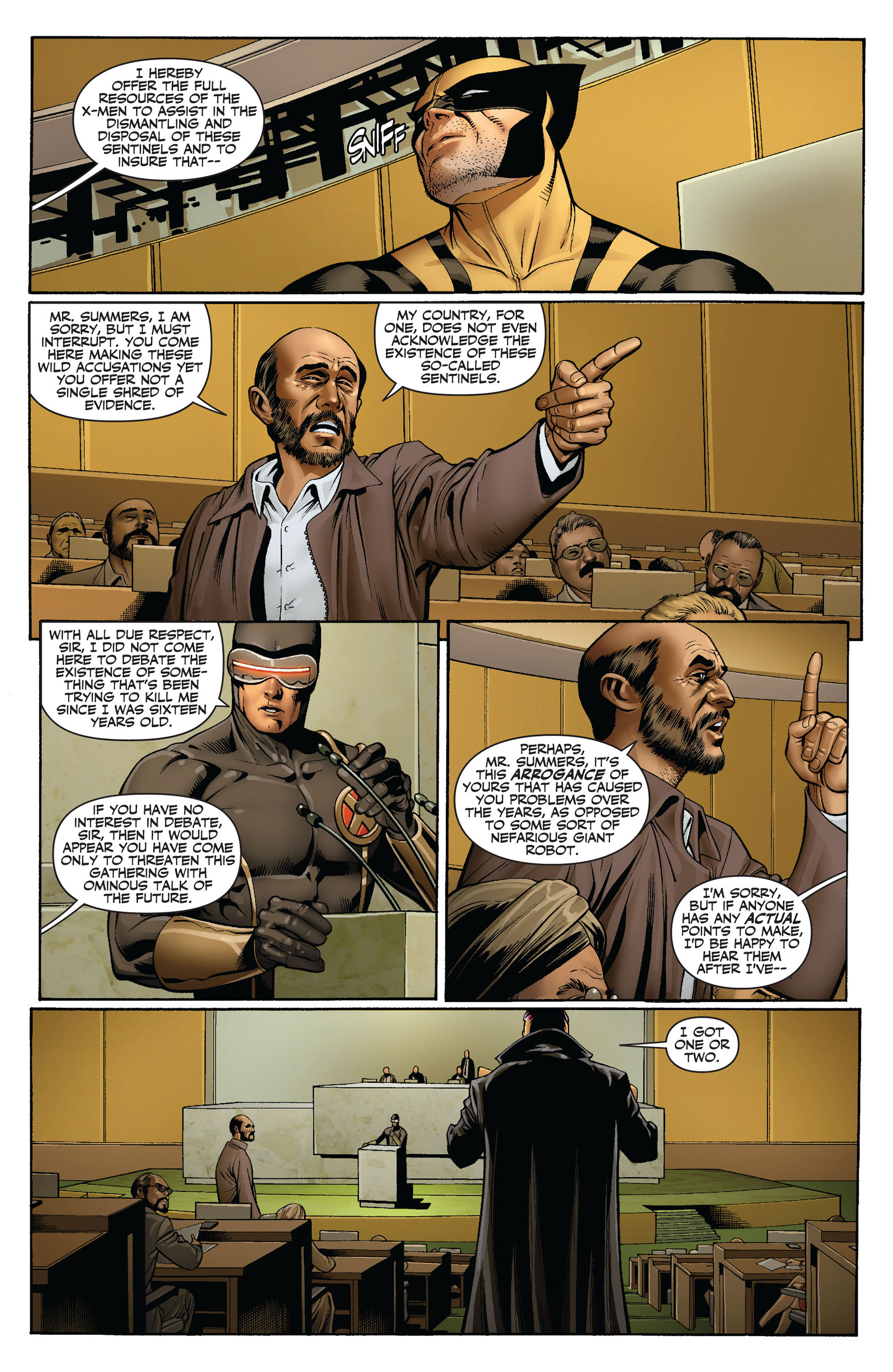 Read online X-Men: Schism comic -  Issue #1 - 12