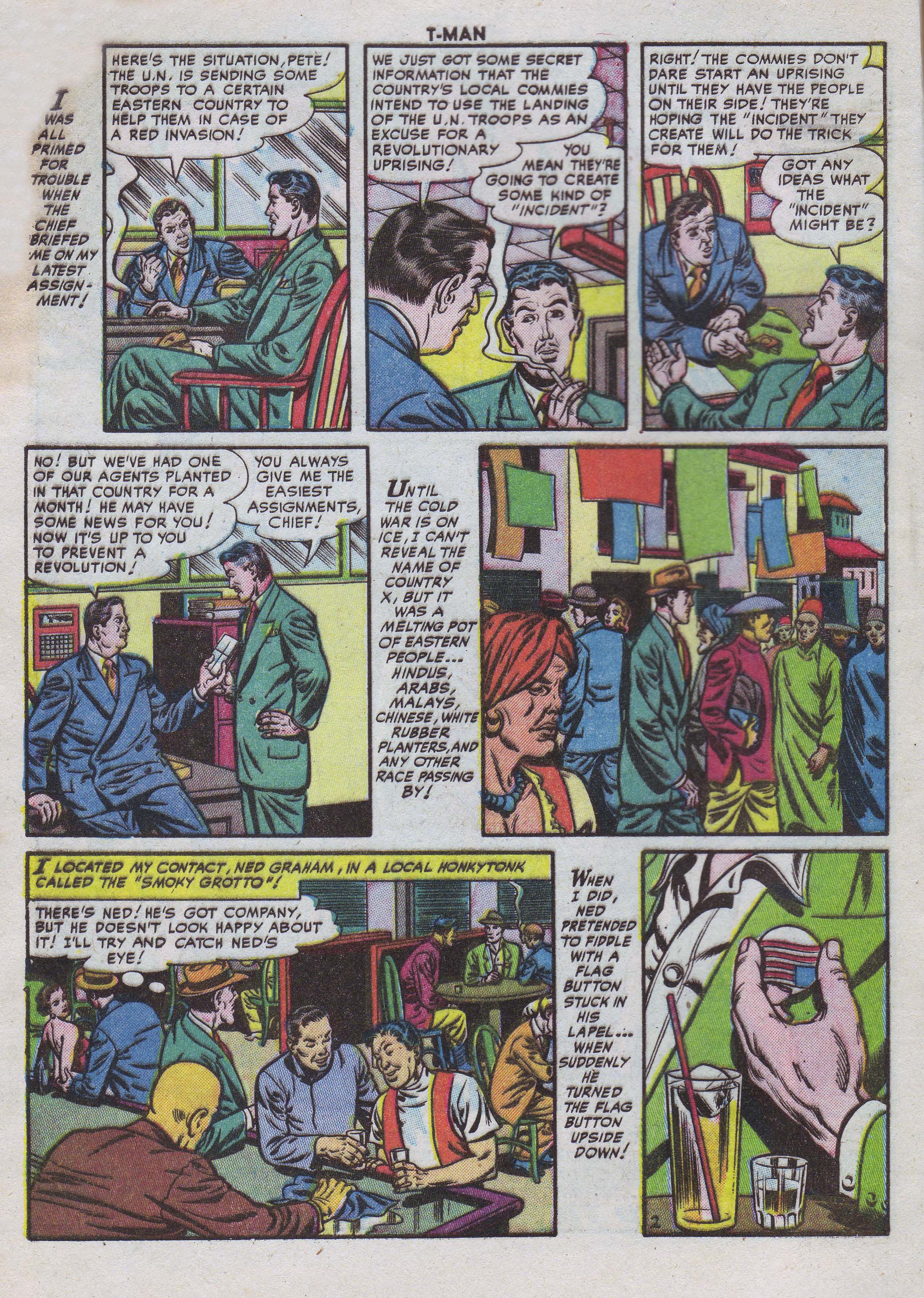 Read online T-Man: World Wide Trouble Shooter comic -  Issue #8 - 4