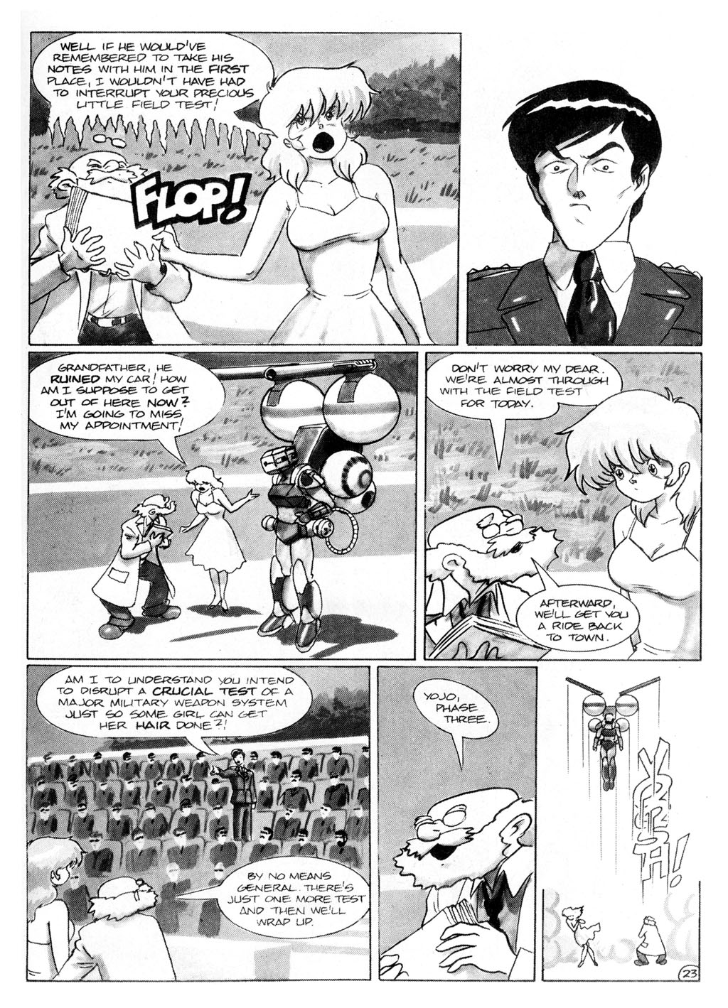 Read online Metal Bikini (1990) comic -  Issue #1 - 25