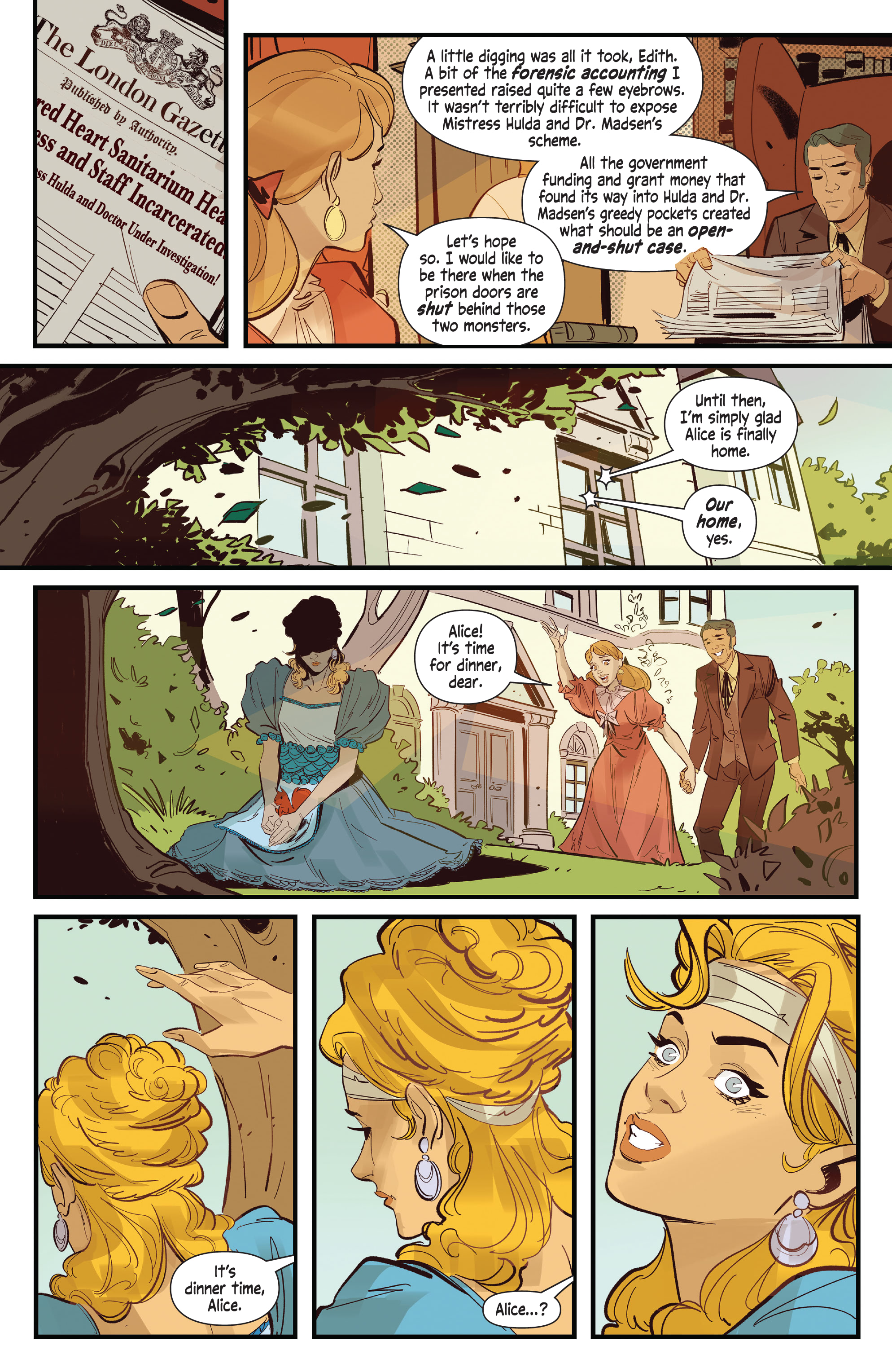 Read online Alice Ever After comic -  Issue #5 - 21