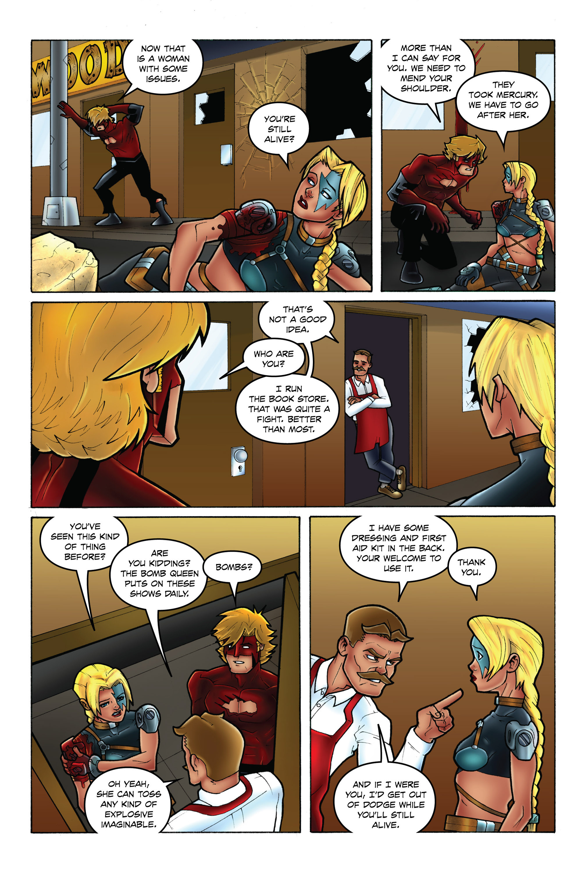 Read online Crossed Wires comic -  Issue #2 - 13