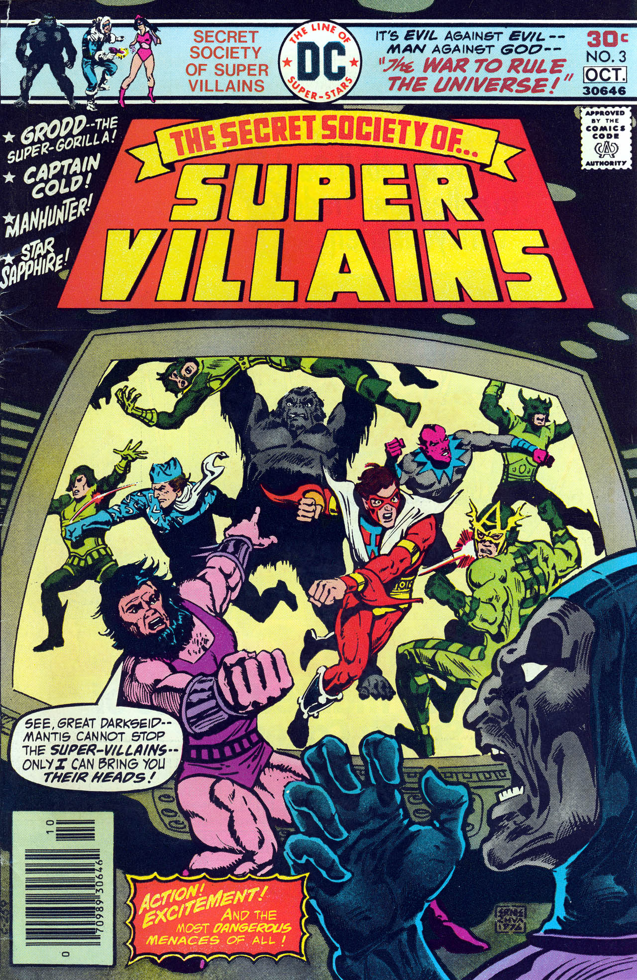 Read online Secret Society of Super-Villains comic -  Issue #3 - 1