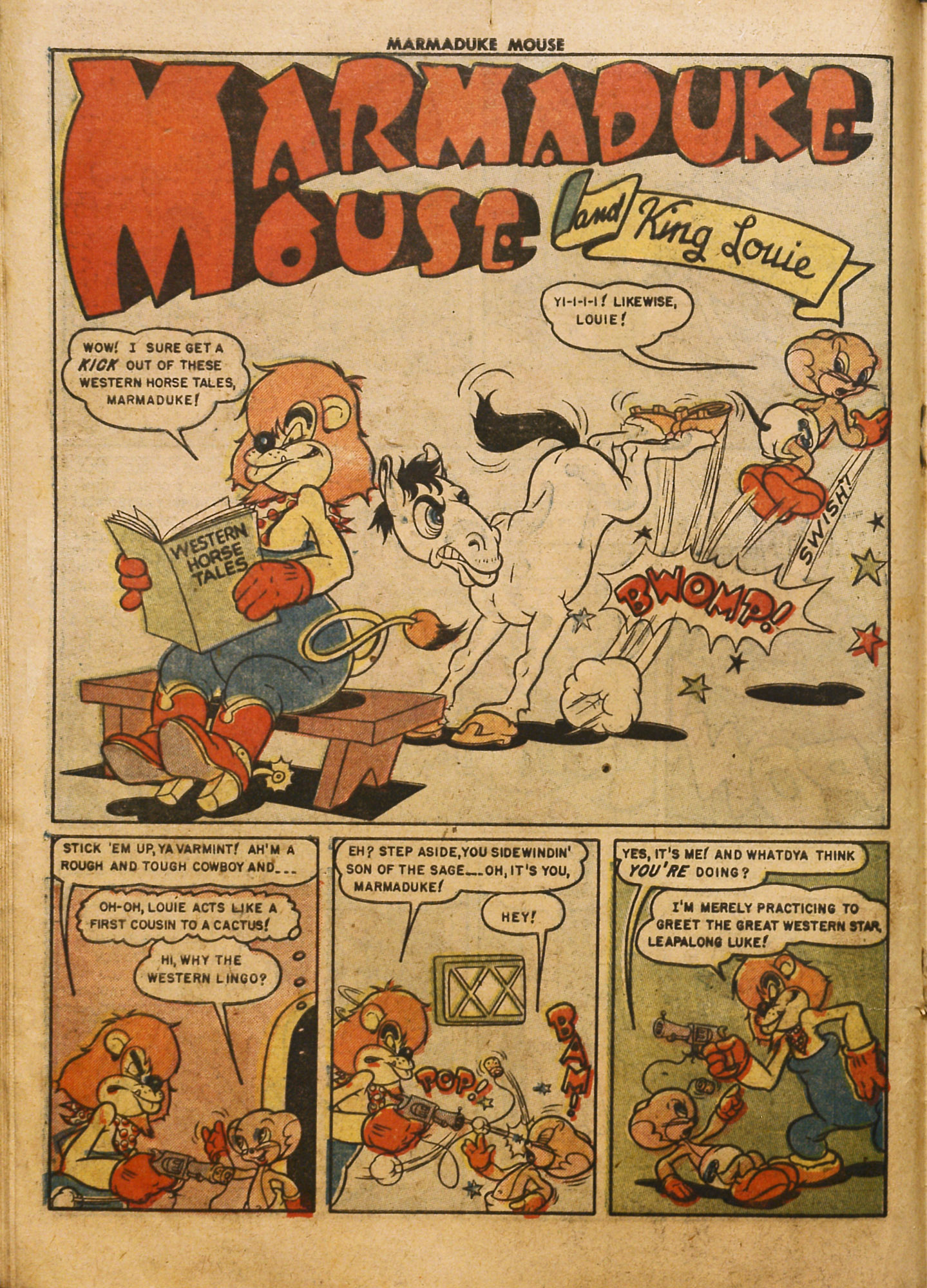 Read online Marmaduke Mouse comic -  Issue #19 - 16