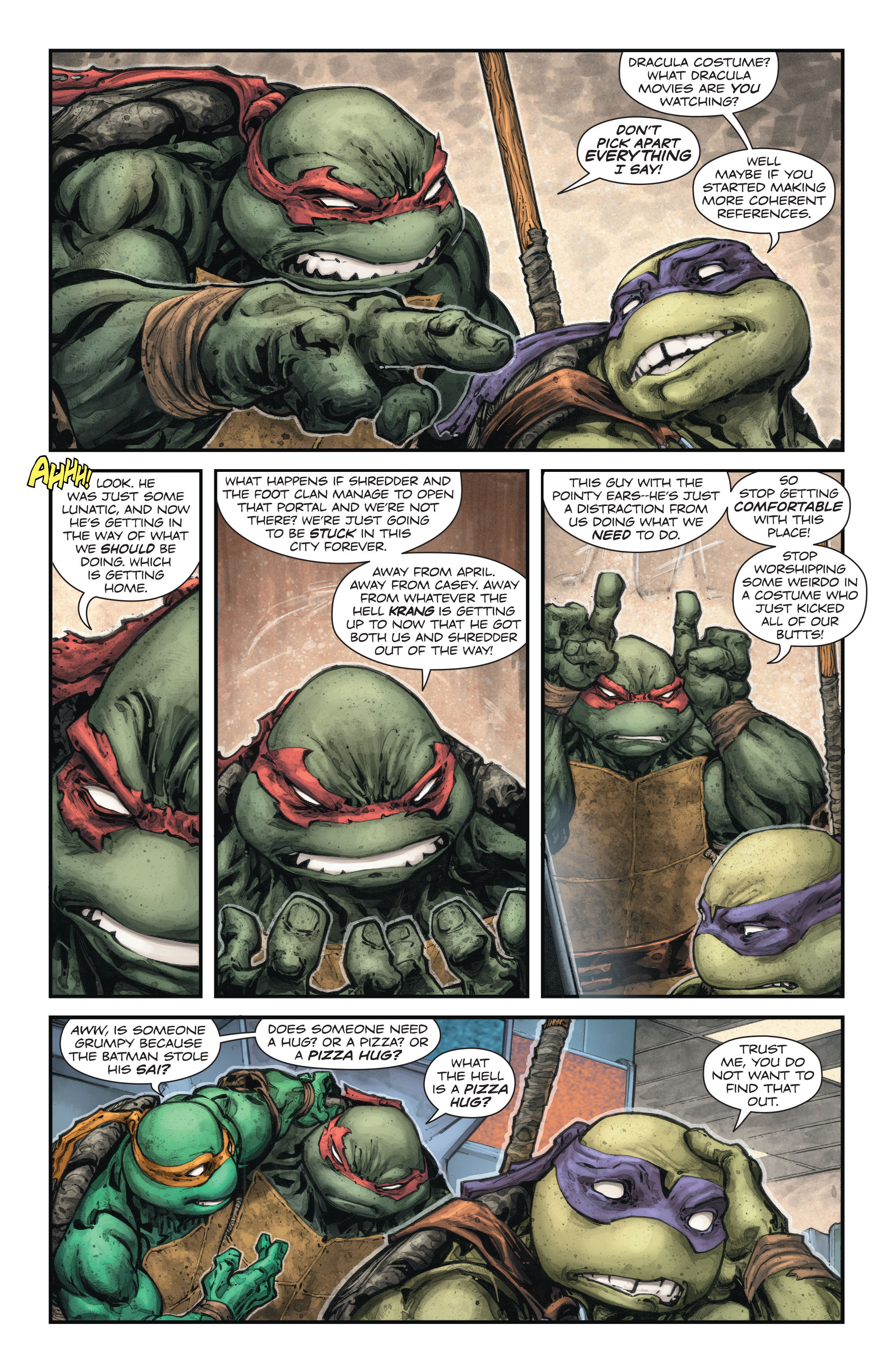 Read online Batman/Teenage Mutant Ninja Turtles comic -  Issue #2 - 13
